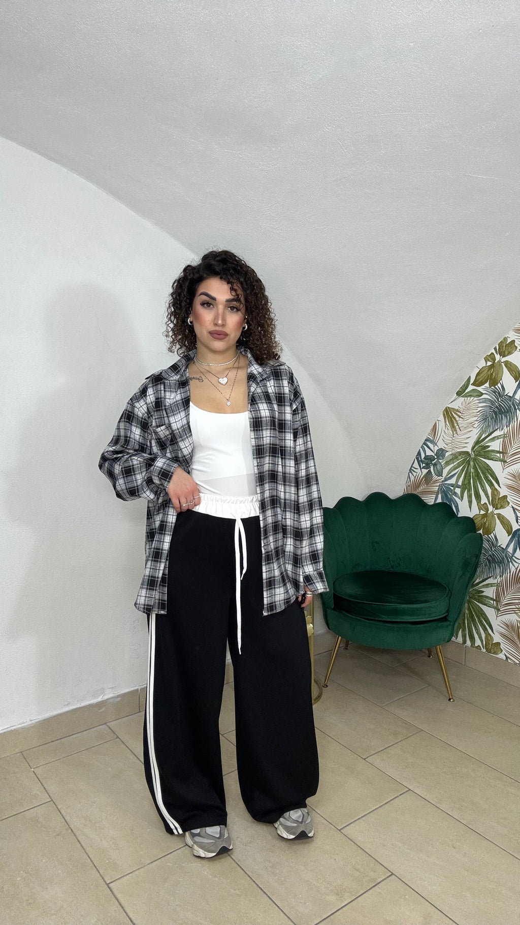 Camicia a quadri