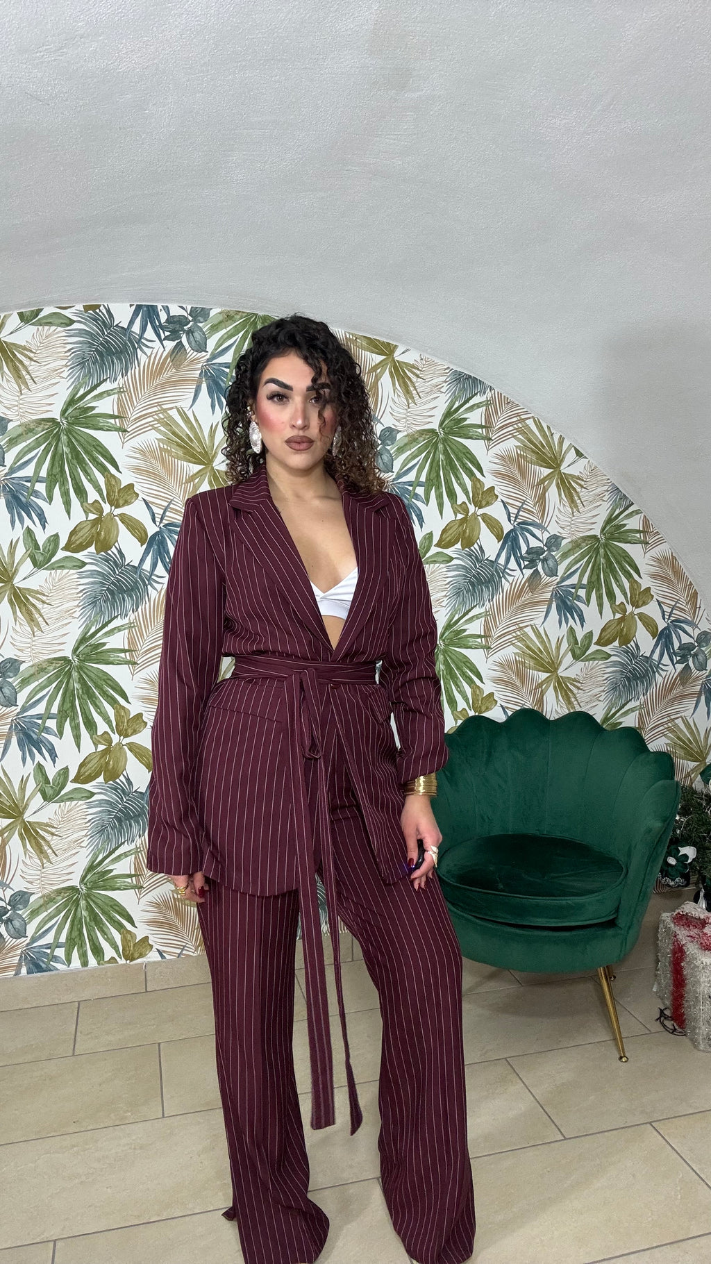 Tailleur Gessato