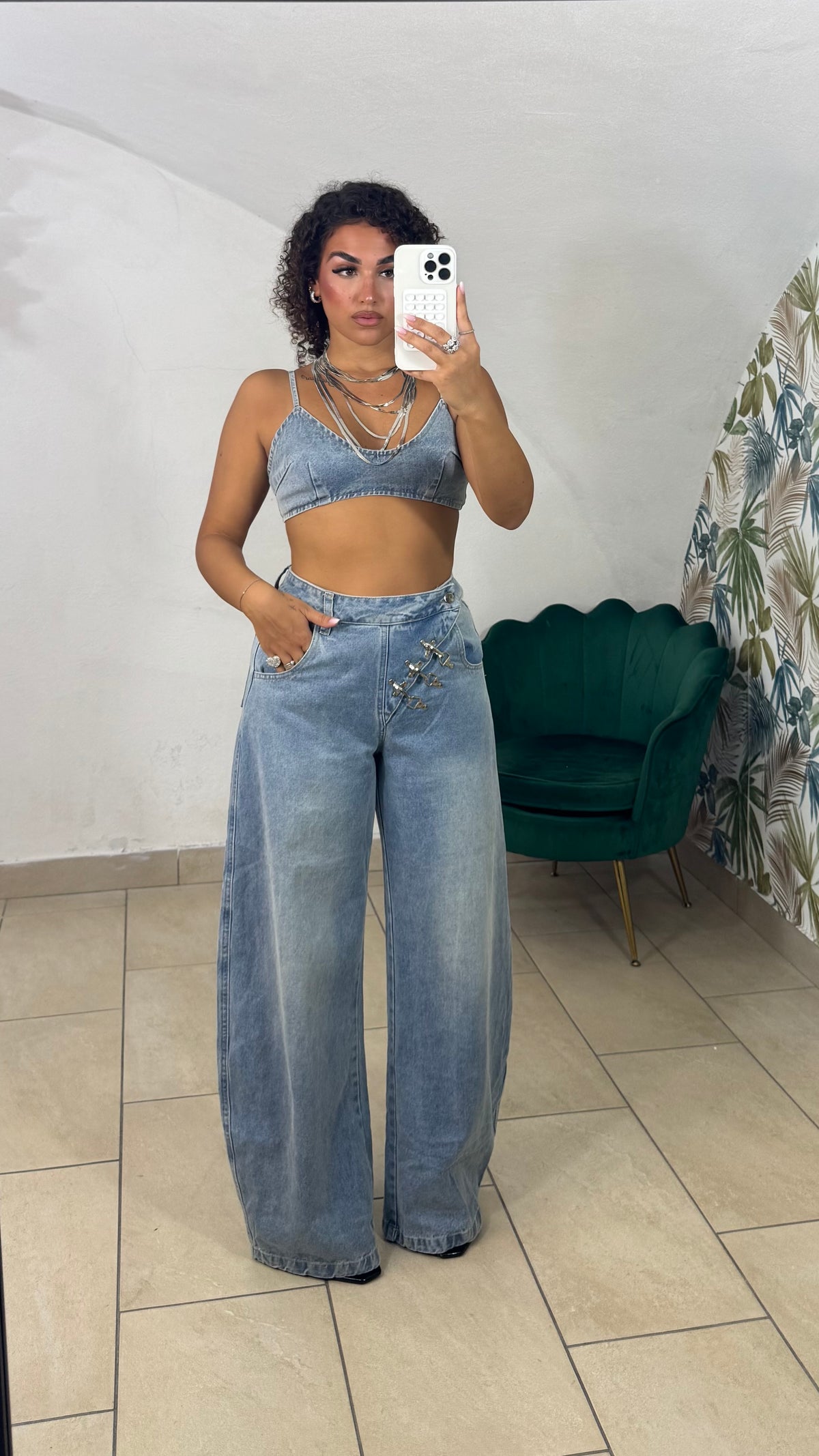 Cordset Rebel in Denim