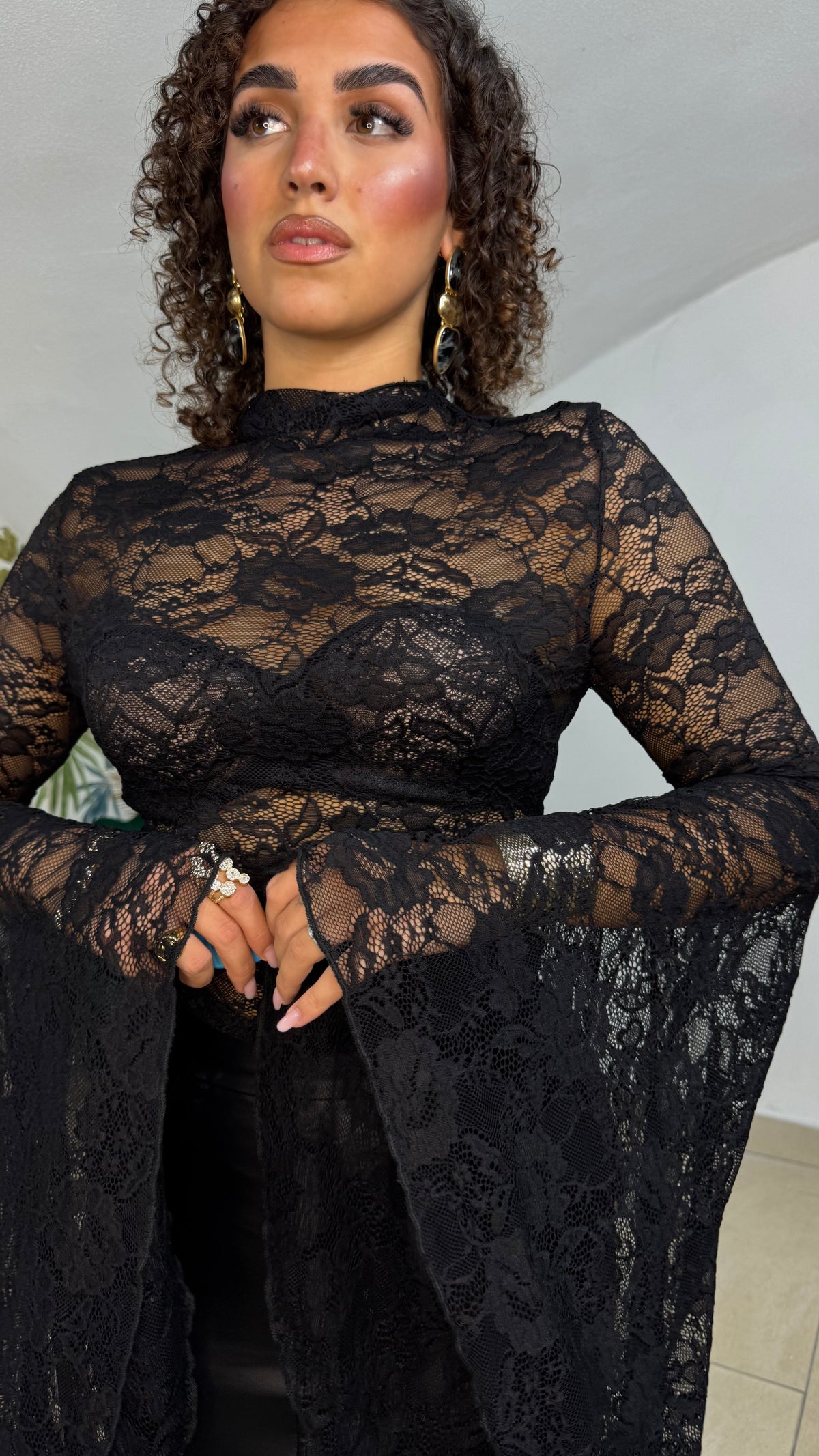 Maglia Megan in Pizzo