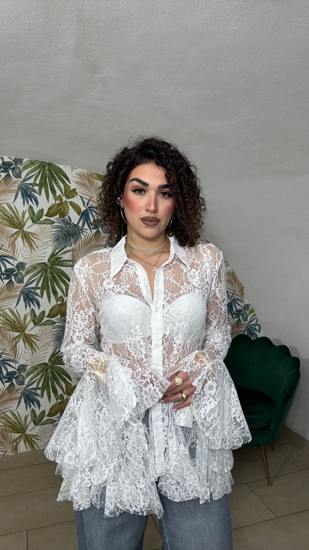 Maglia In Pizzo