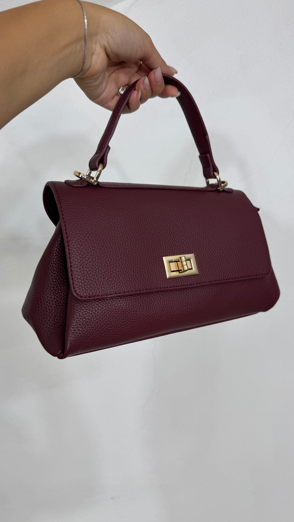 Amelie Handbag Bordeaux
