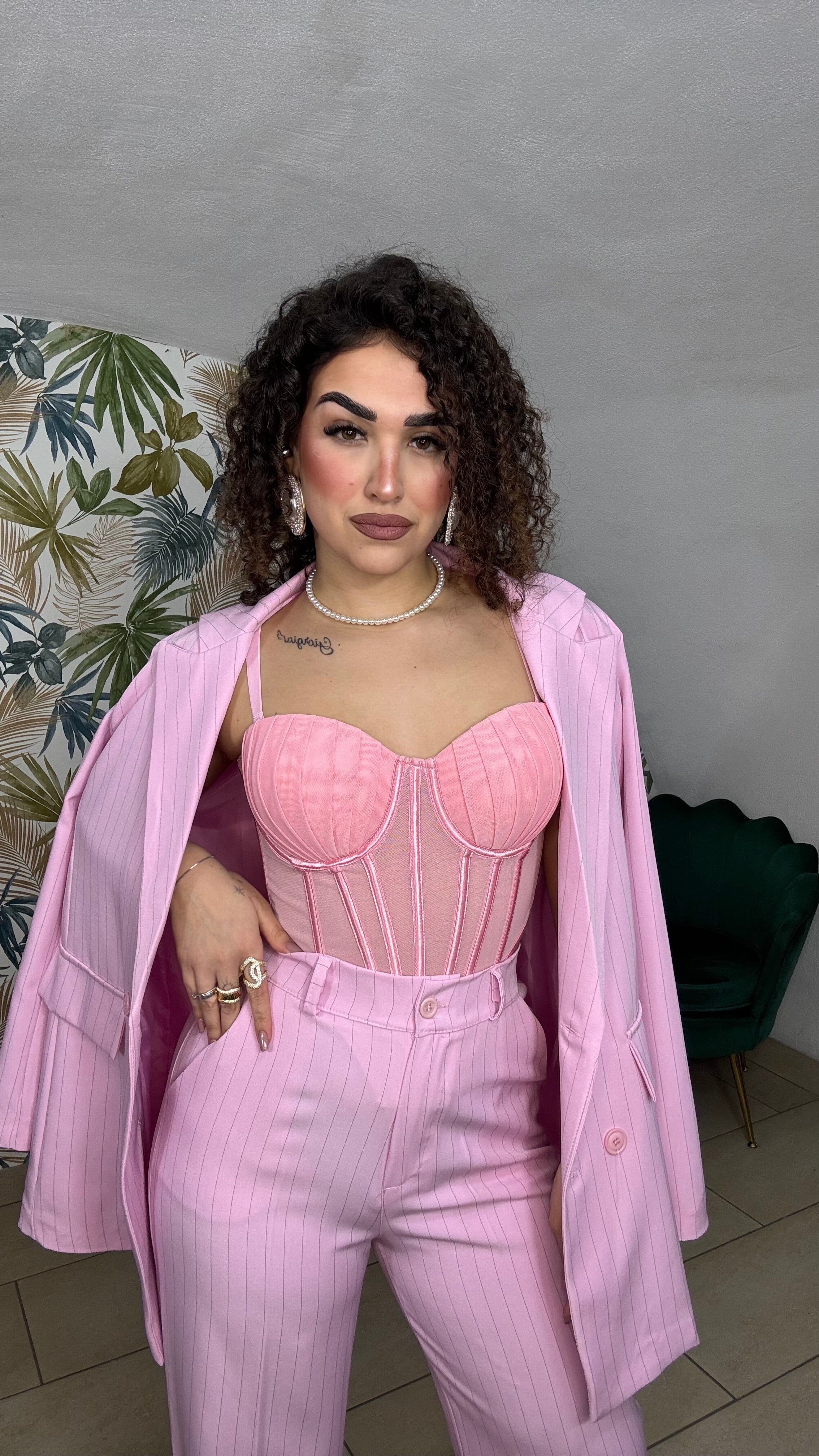 Tailleur Perry Gessato