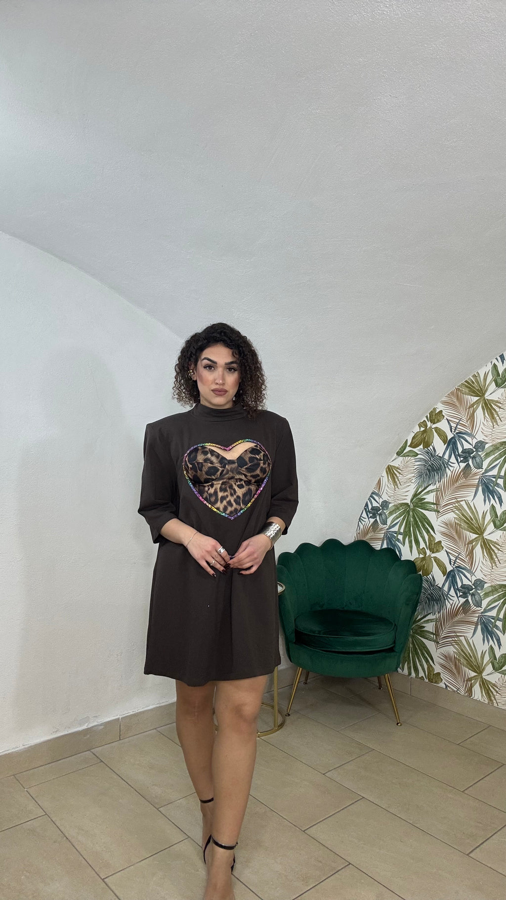 Maxi t-shirt Cuore
