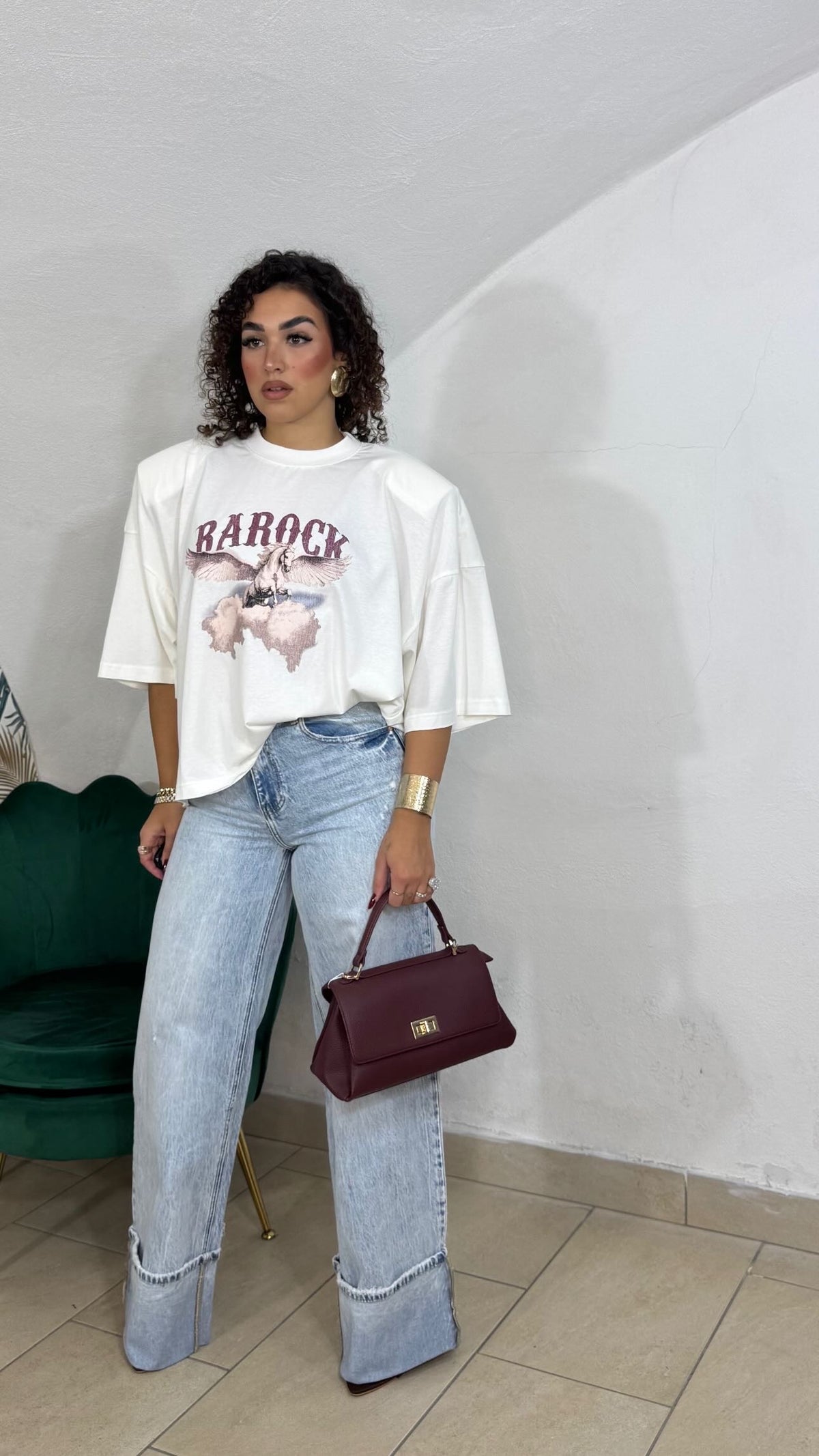 T-shirt Pegaso Barock
