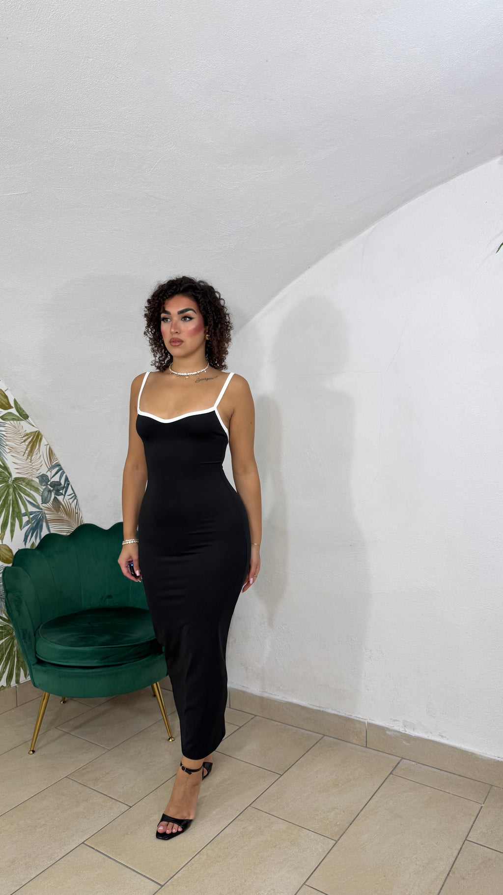 Dress Bicolor in Lycra