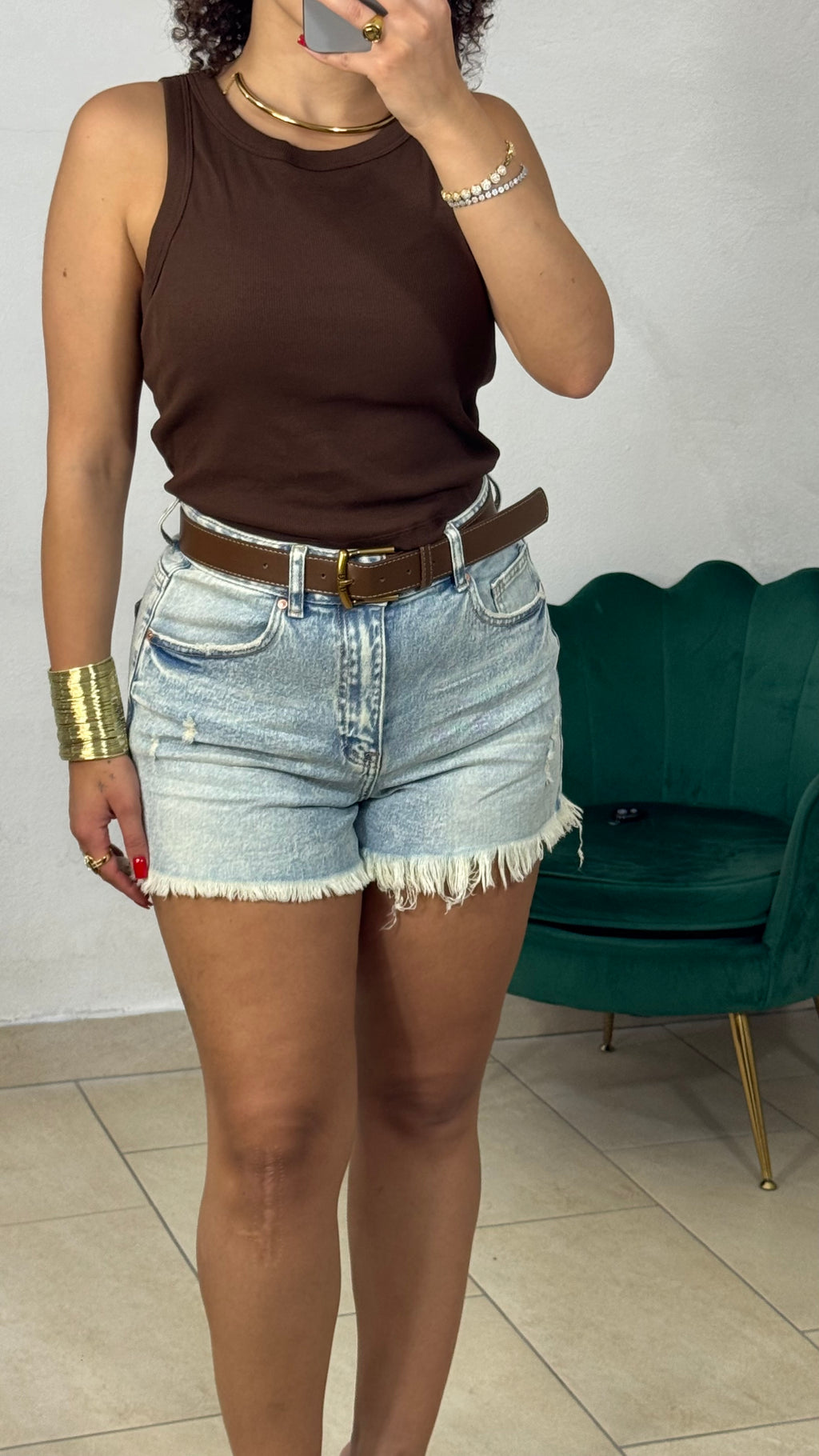 Shorts in Jeans