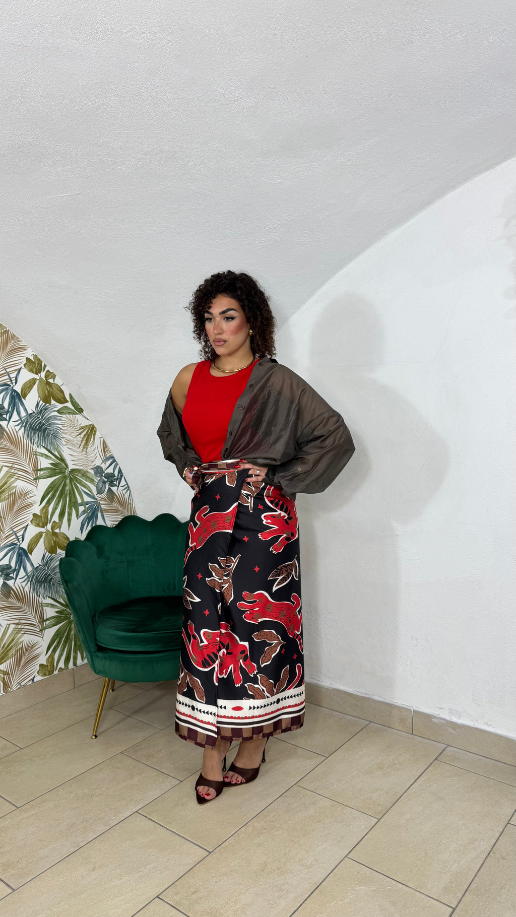 Gonna Pareo Harmony Red
