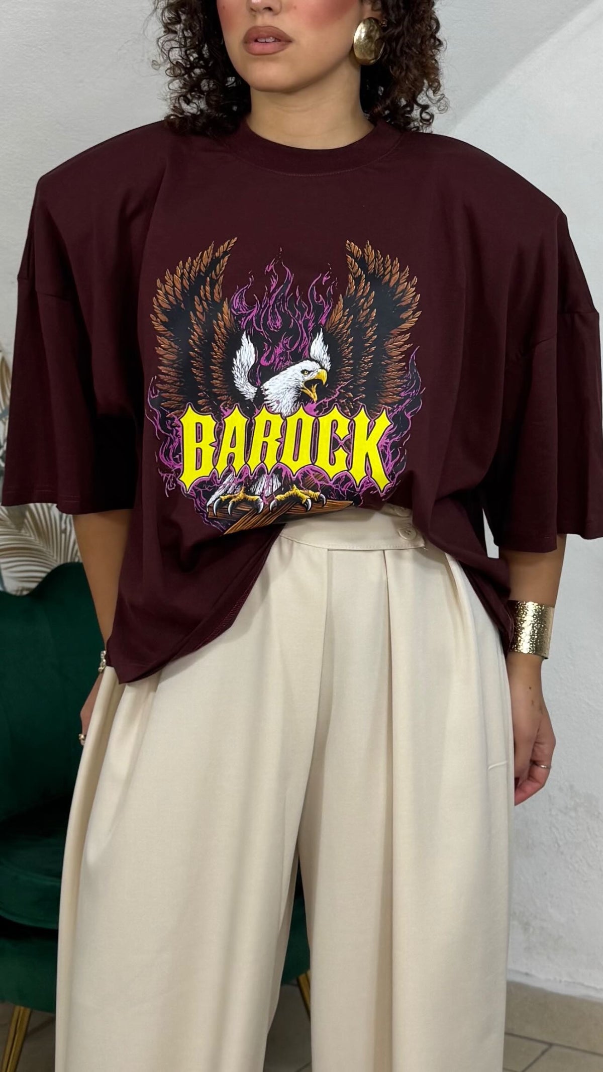 T-shirt Aquila Barock