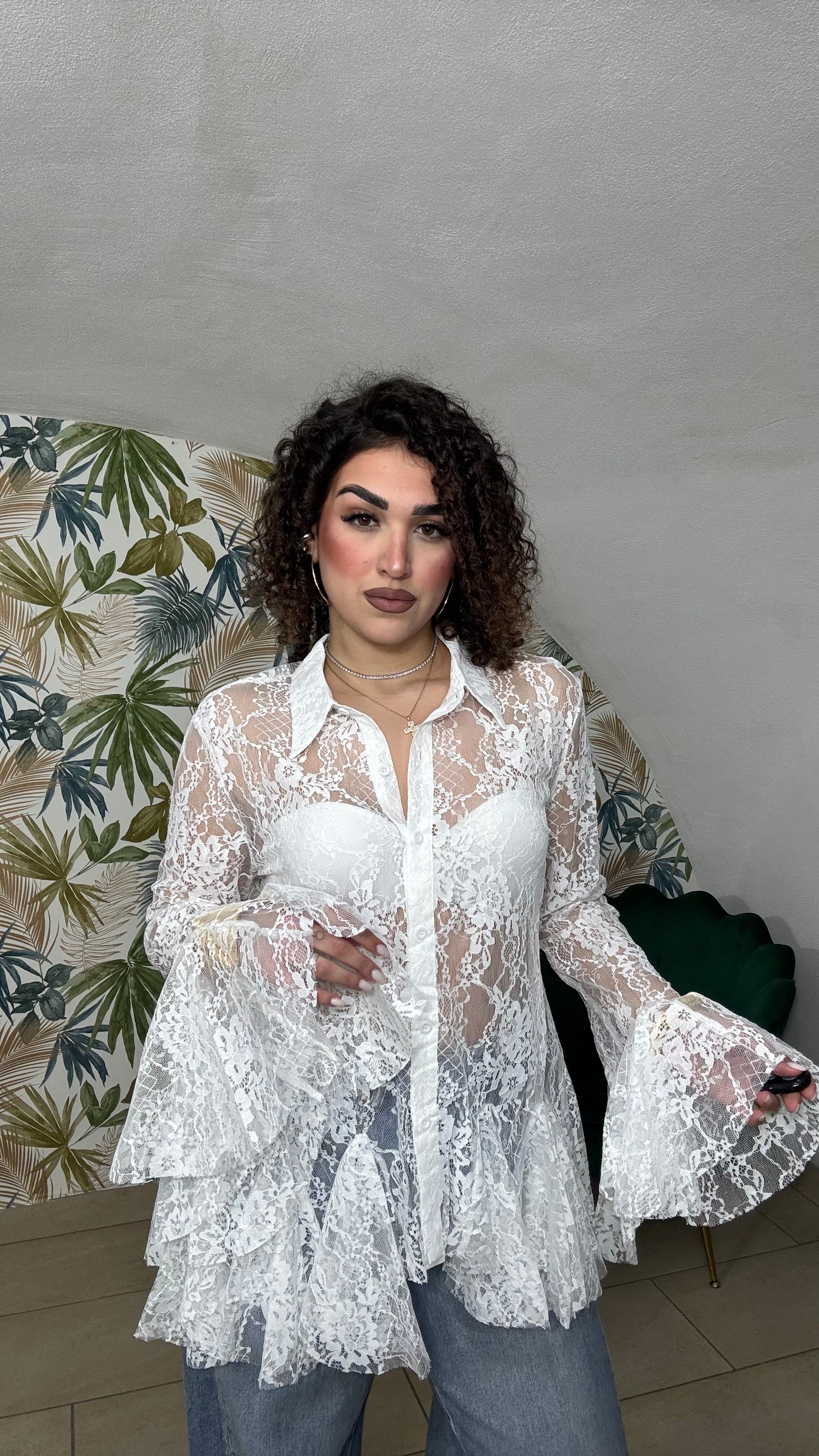Maglia In Pizzo