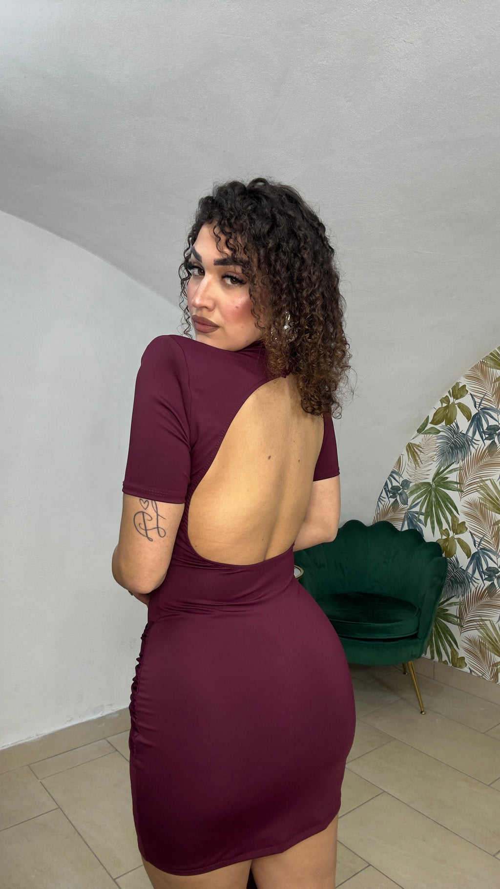 Dress con Spalla preformata