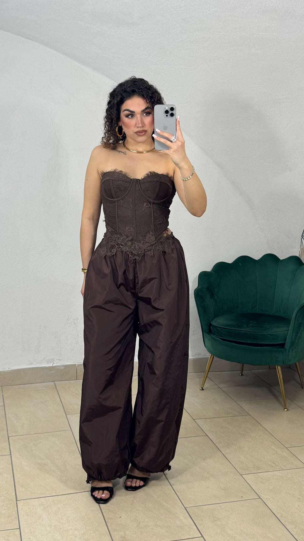 Corsetto in Pizzo elastico