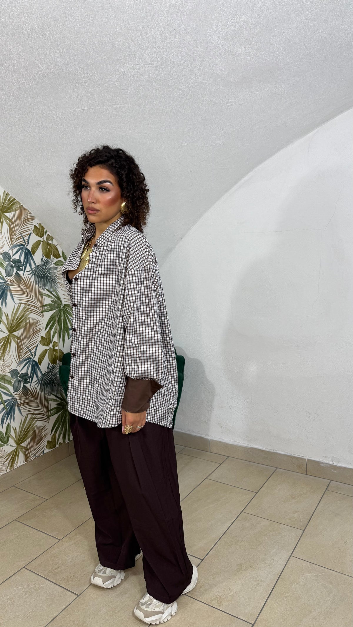 Camicia Ceci Brown