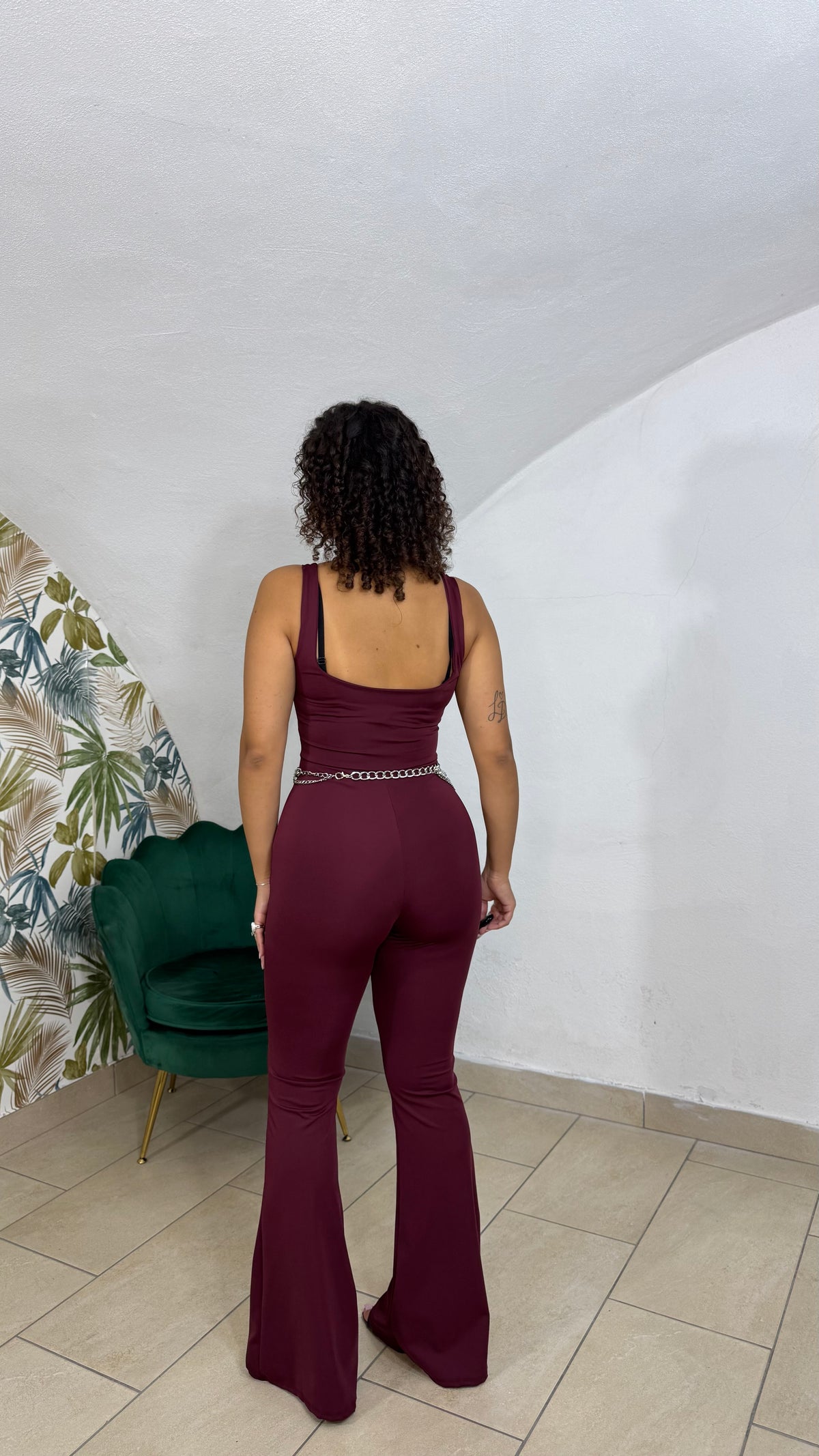 Jumpsuit Helena Bordeaux
