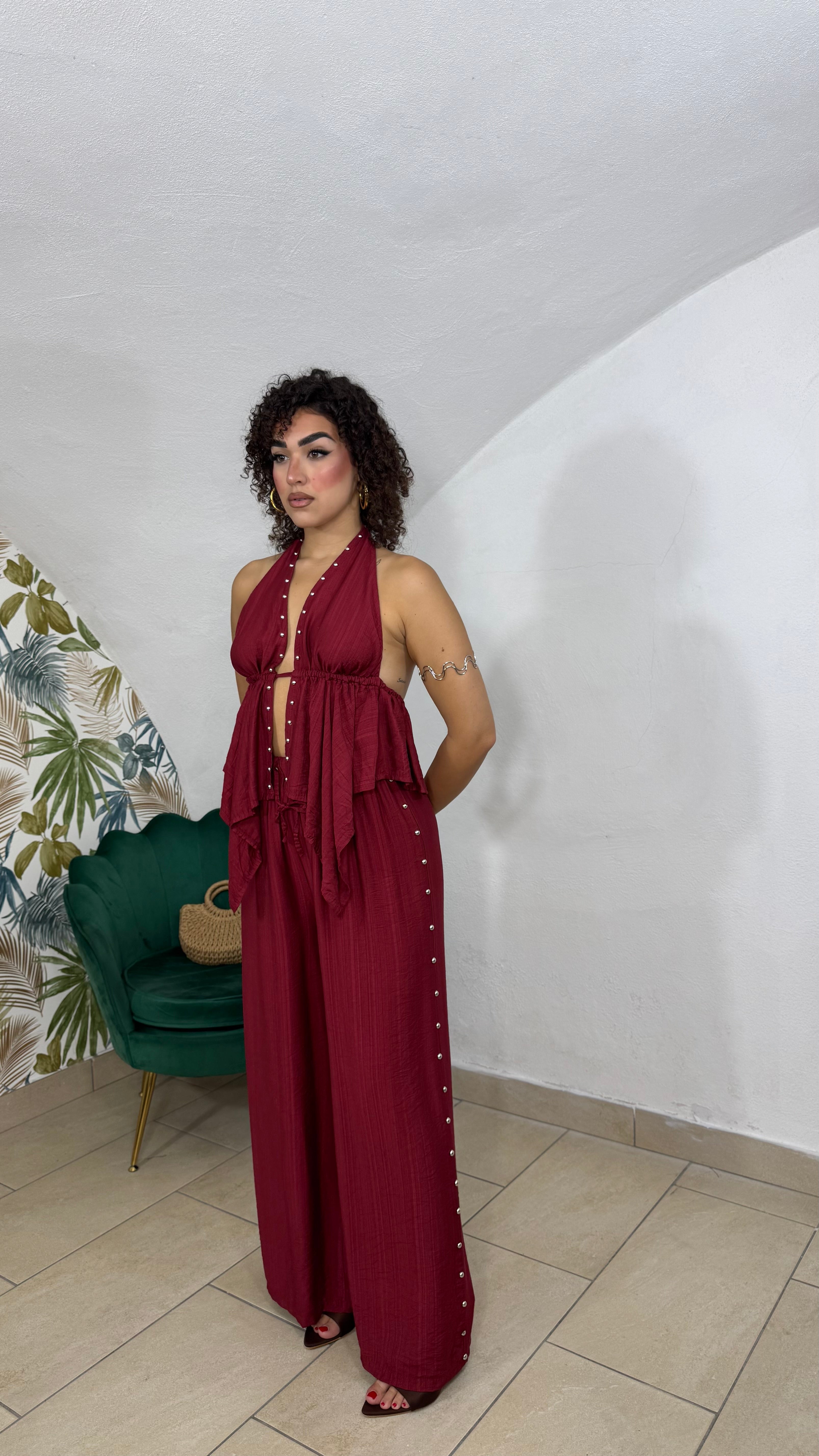CordSet Sharon con borchie