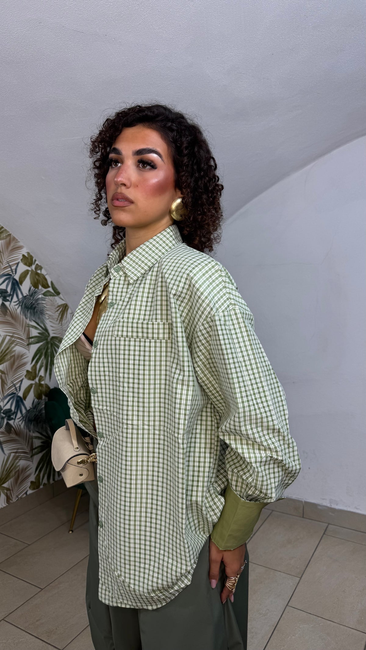 Camicia Ceci Green