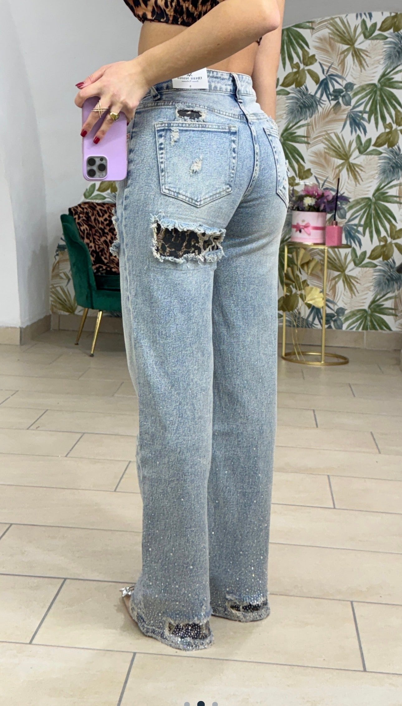 Jeans Strappo