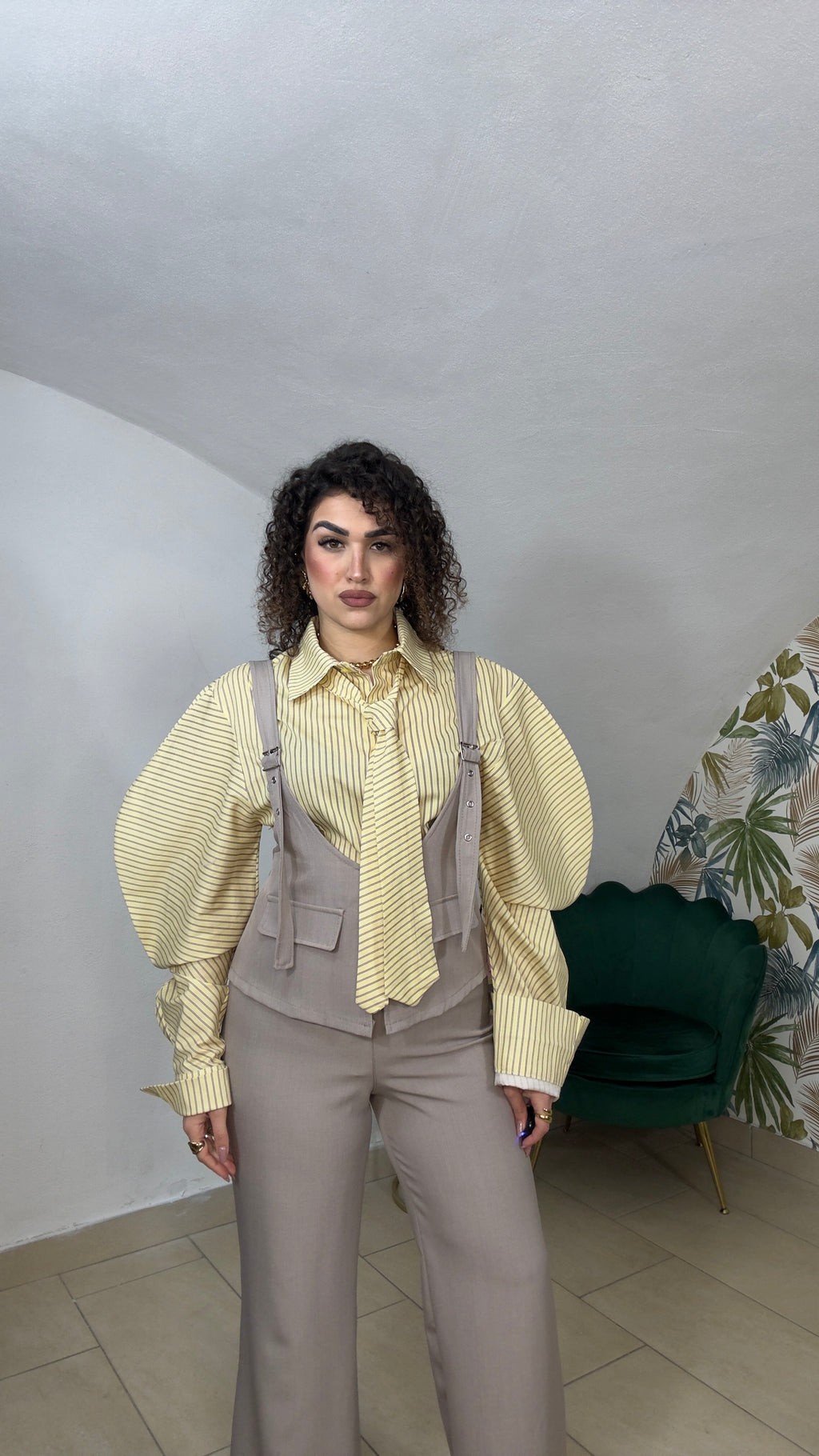 Salopette in cotone