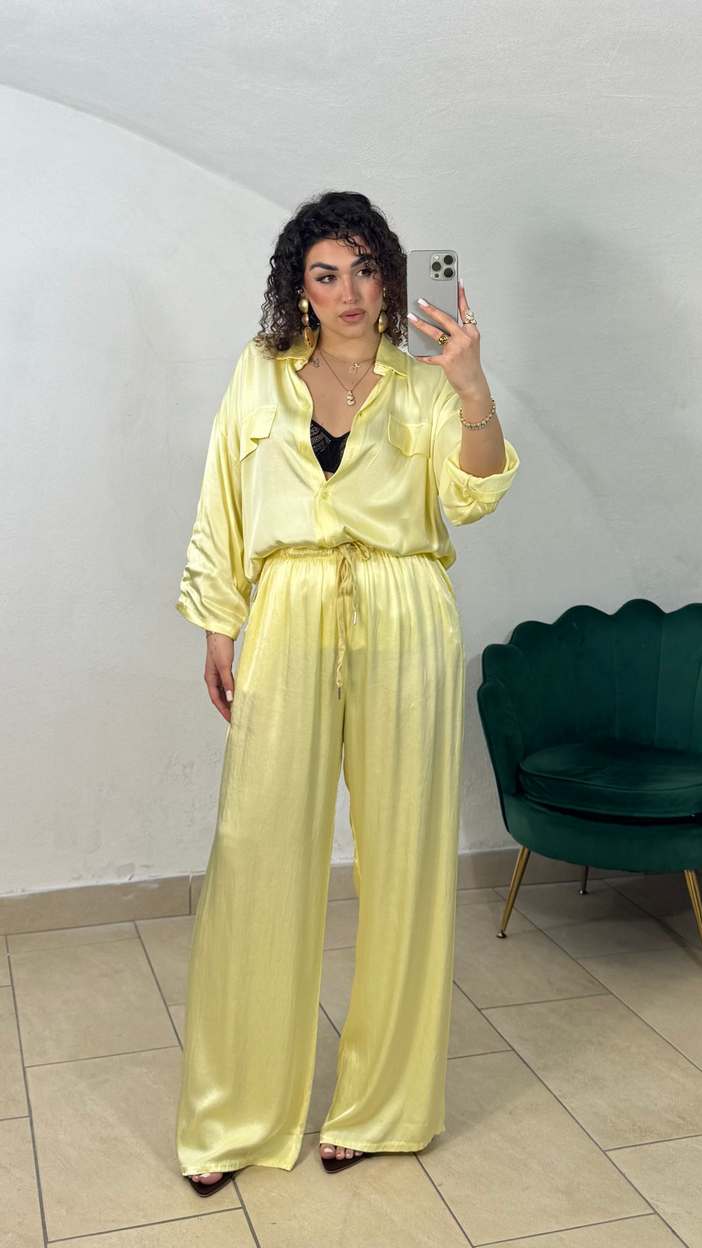 Camicia Satin