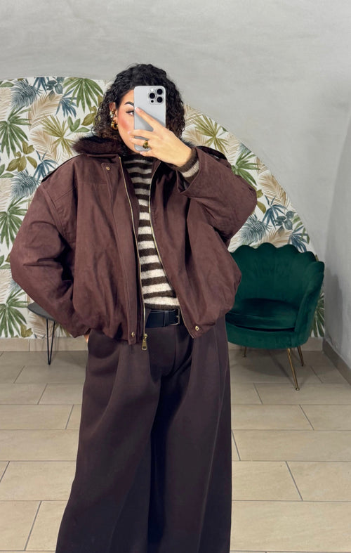 Bomber Camoscio