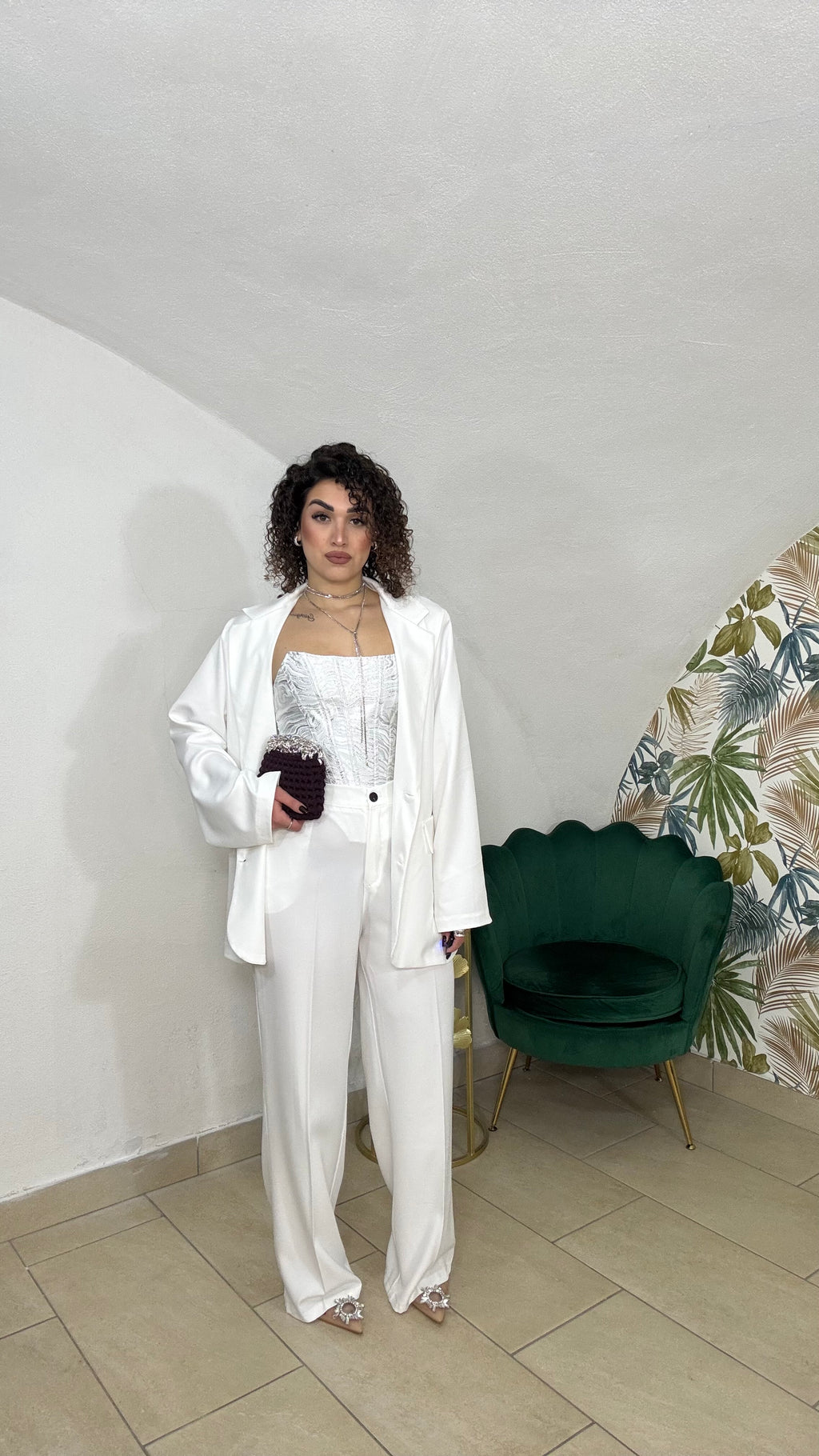 Tailleur White