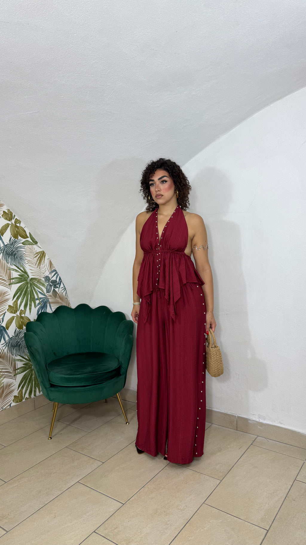 CordSet Sharon con borchie