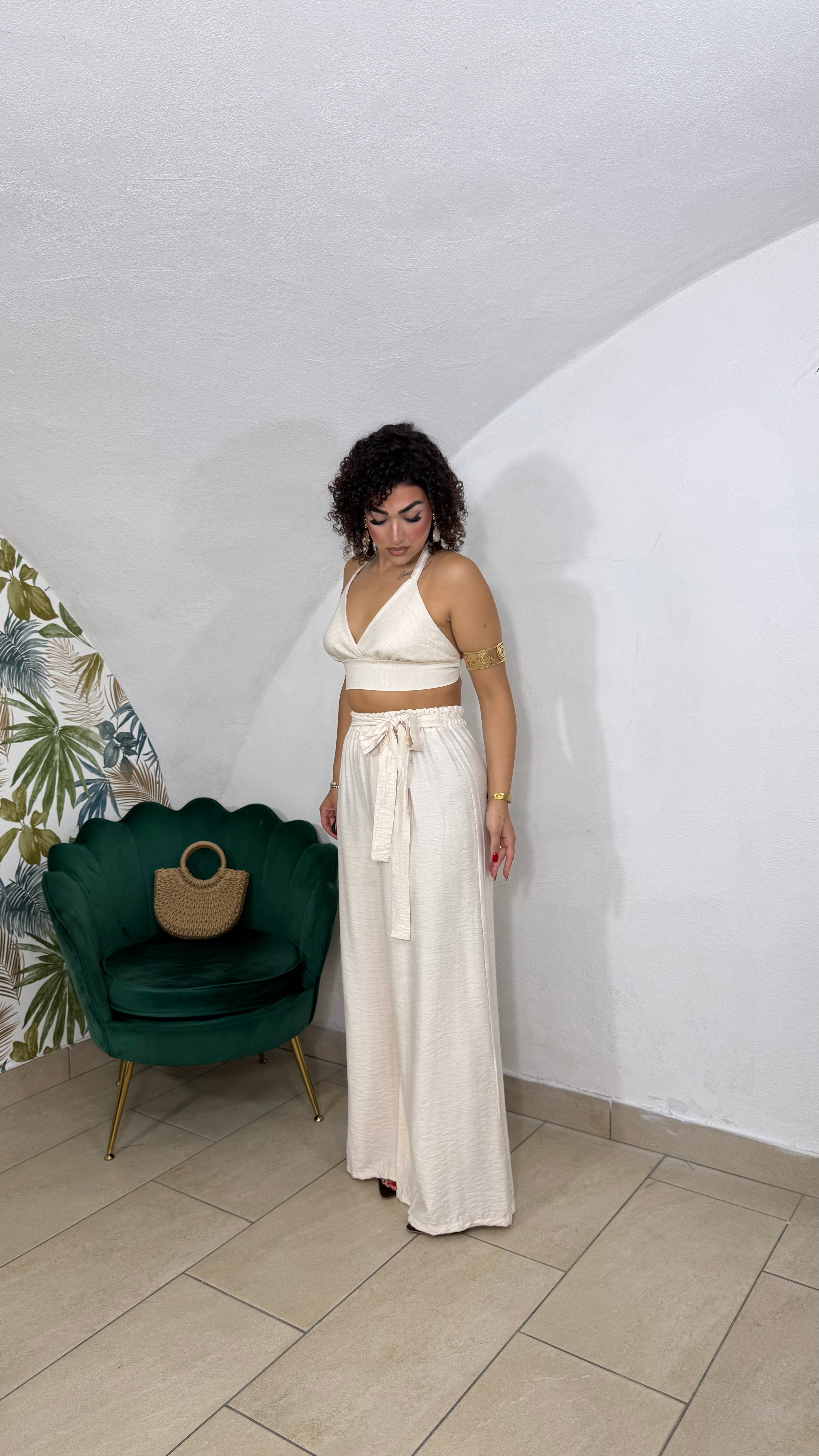 Coordinato Meredit in Lino
