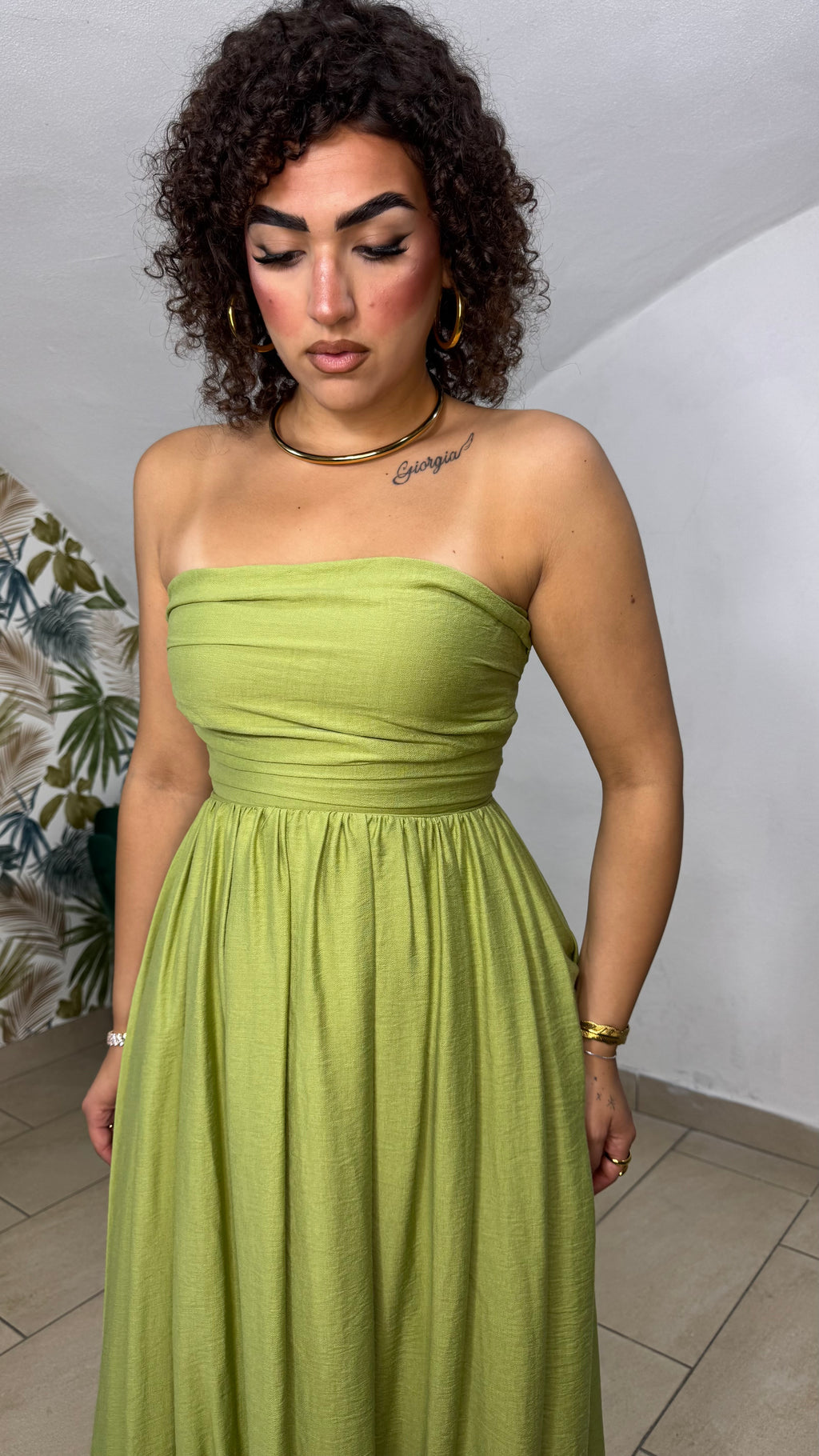 Dress Sara in Lino