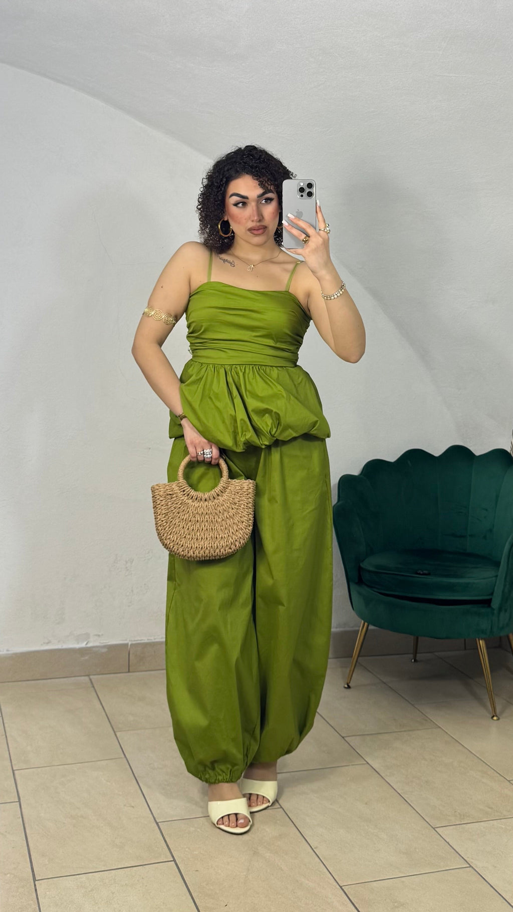 Coordinato Ballon Top a Sbuffo