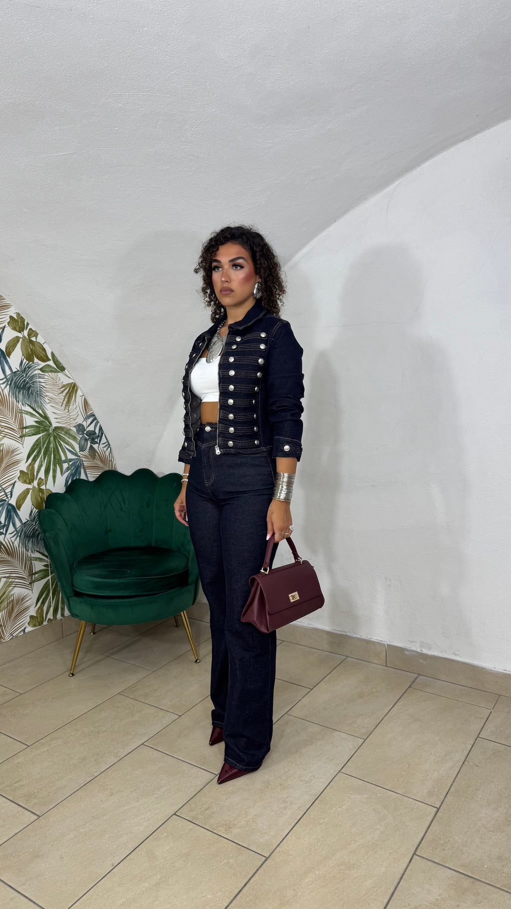 Giacca in denim