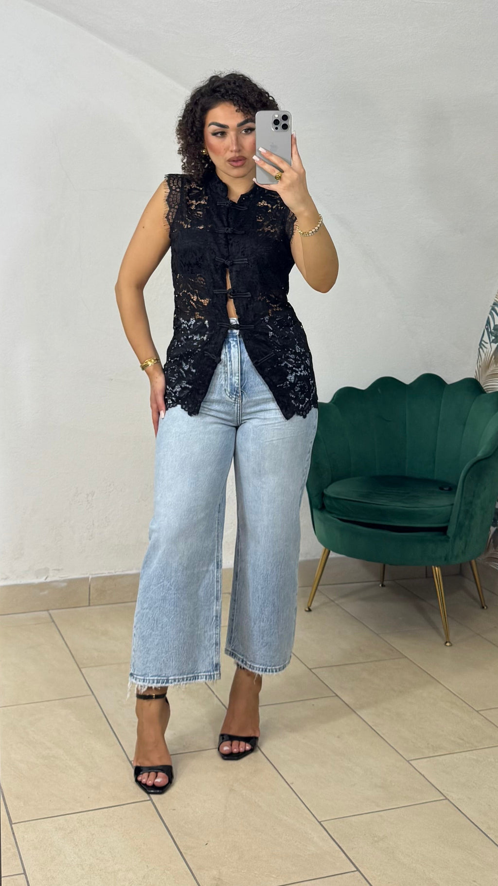 Gilet in Macramé