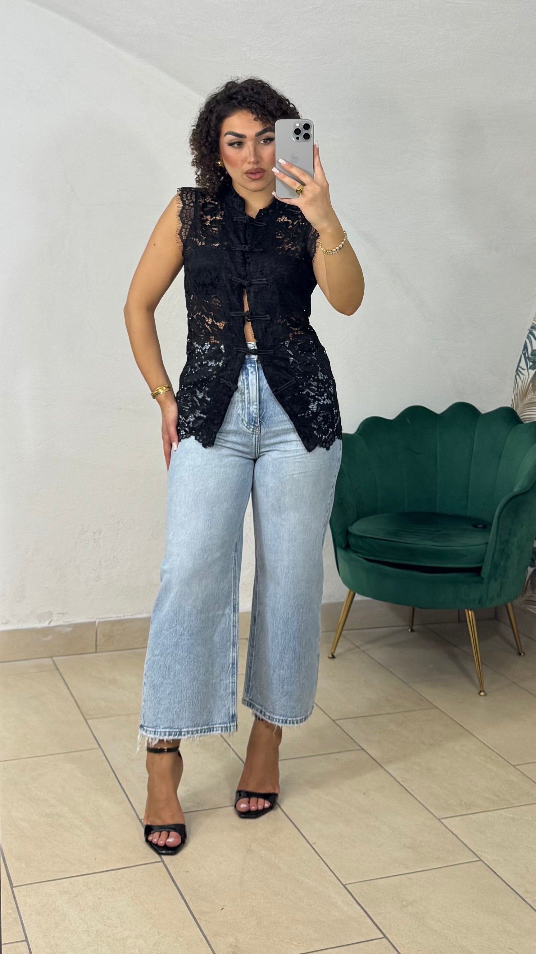 Gilet in Macramé