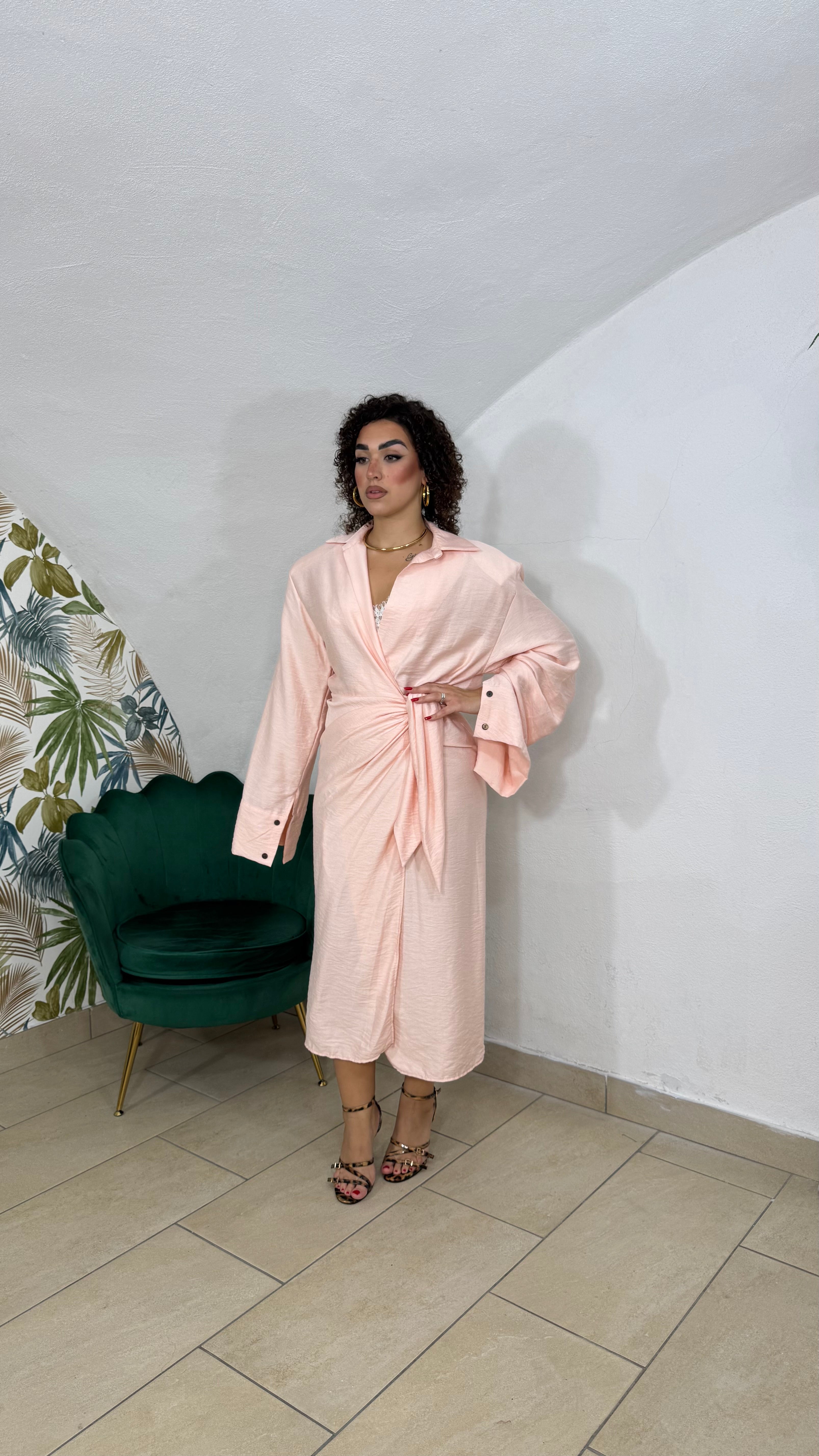 Dress Portafoglio in Lino