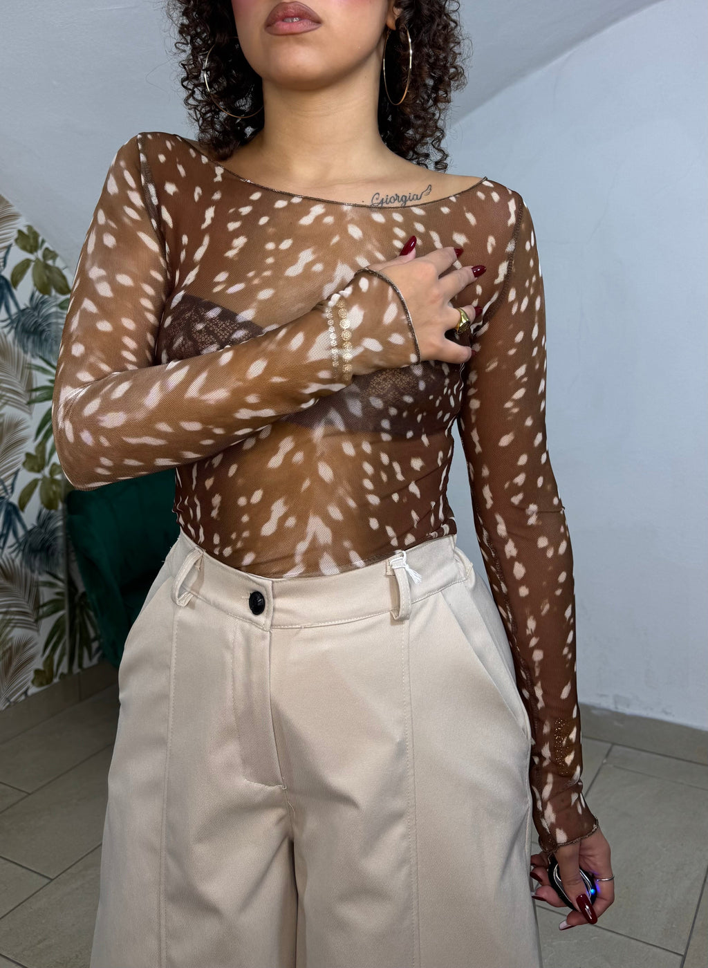 Maglia velata Wild
