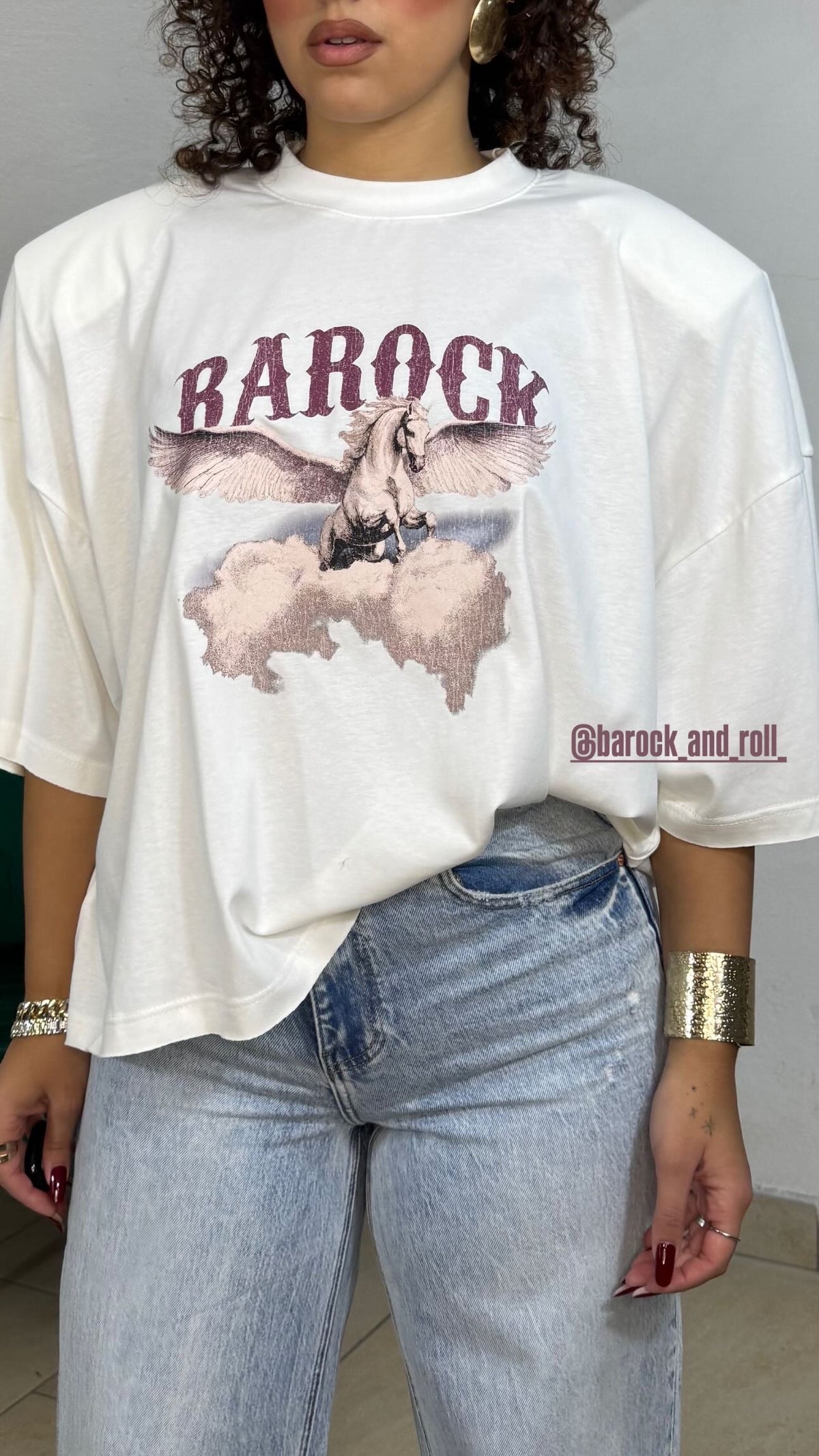 T-shirt Pegaso Barock