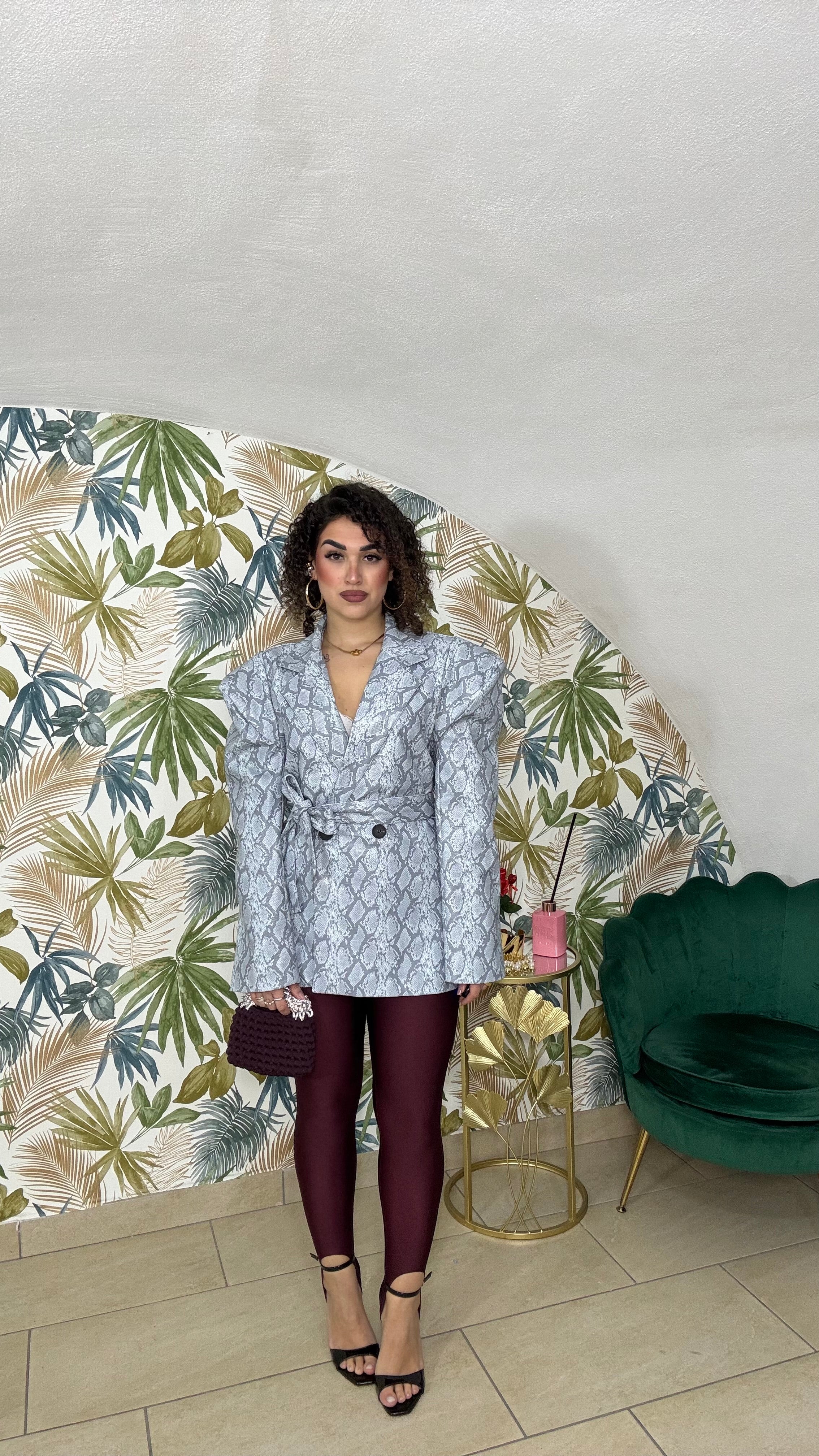 Giacca JustWest in Ecopelle