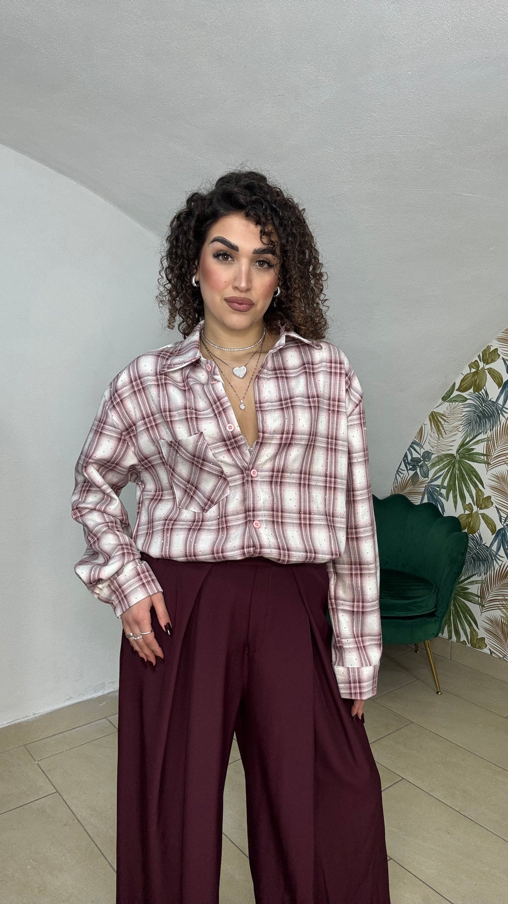 Camicia Strass