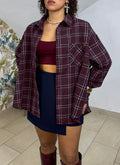 Camicia Ceci Bordeaux