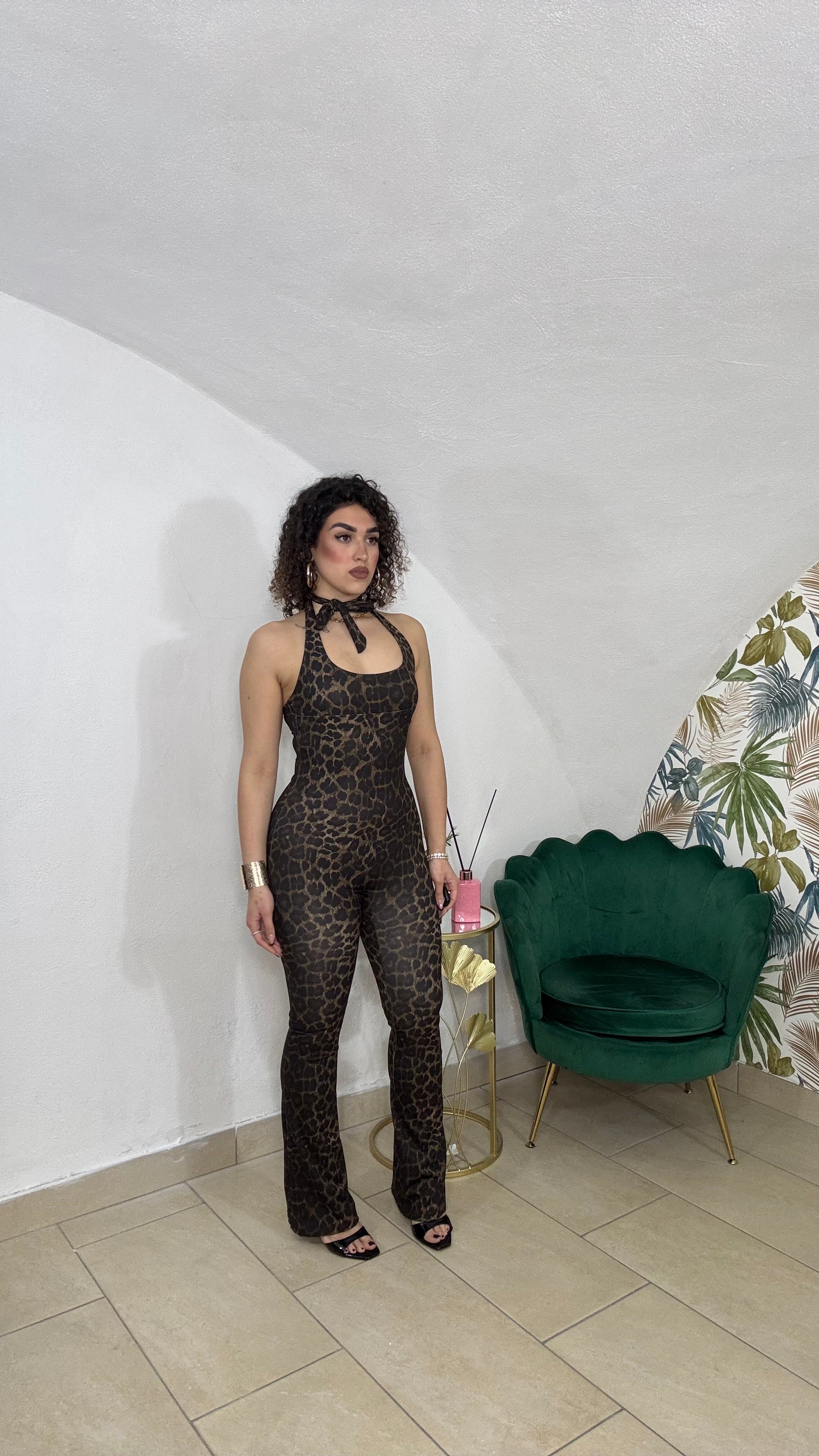 Jumpsuit Animalier