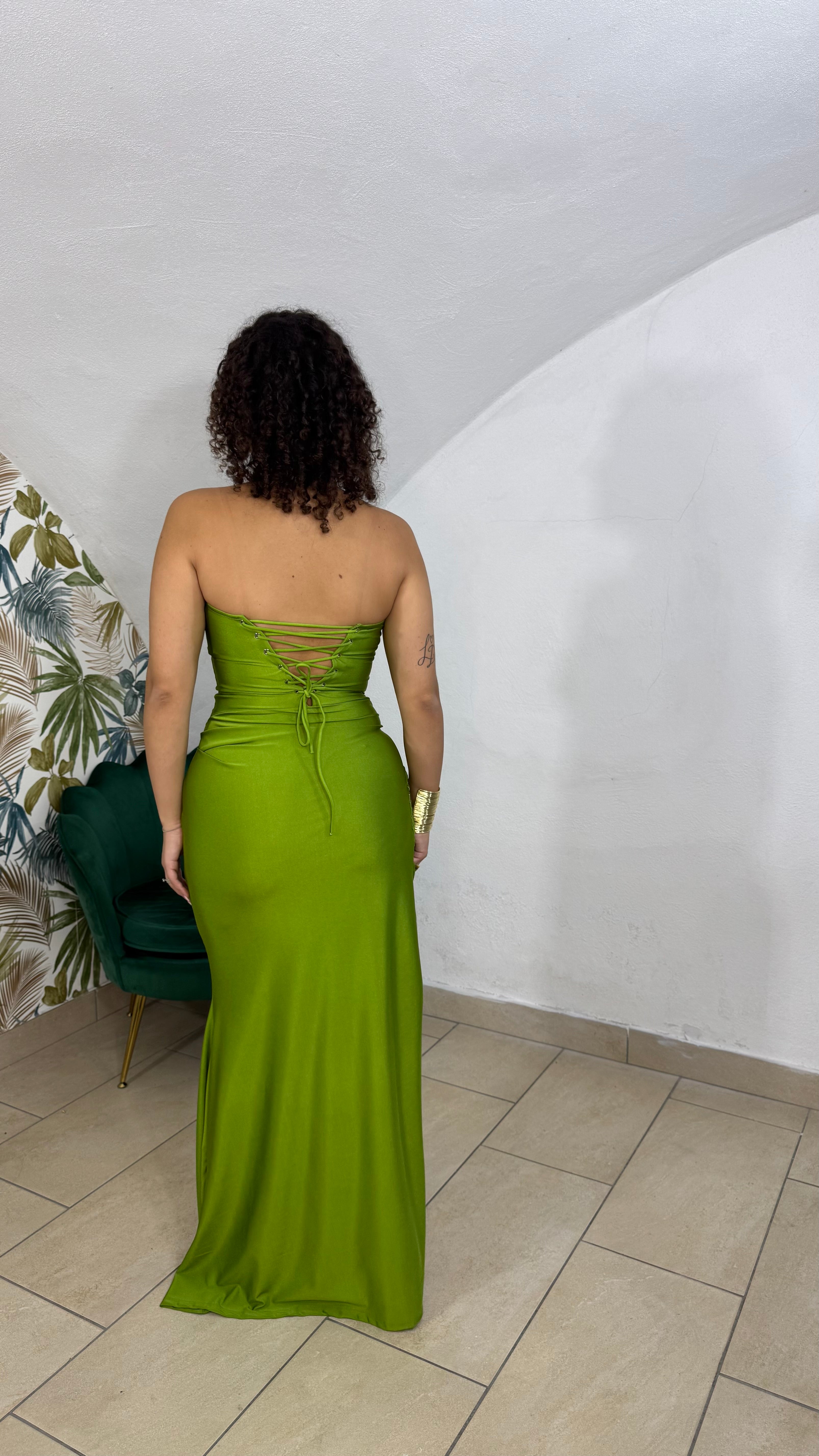 Dress Night verde