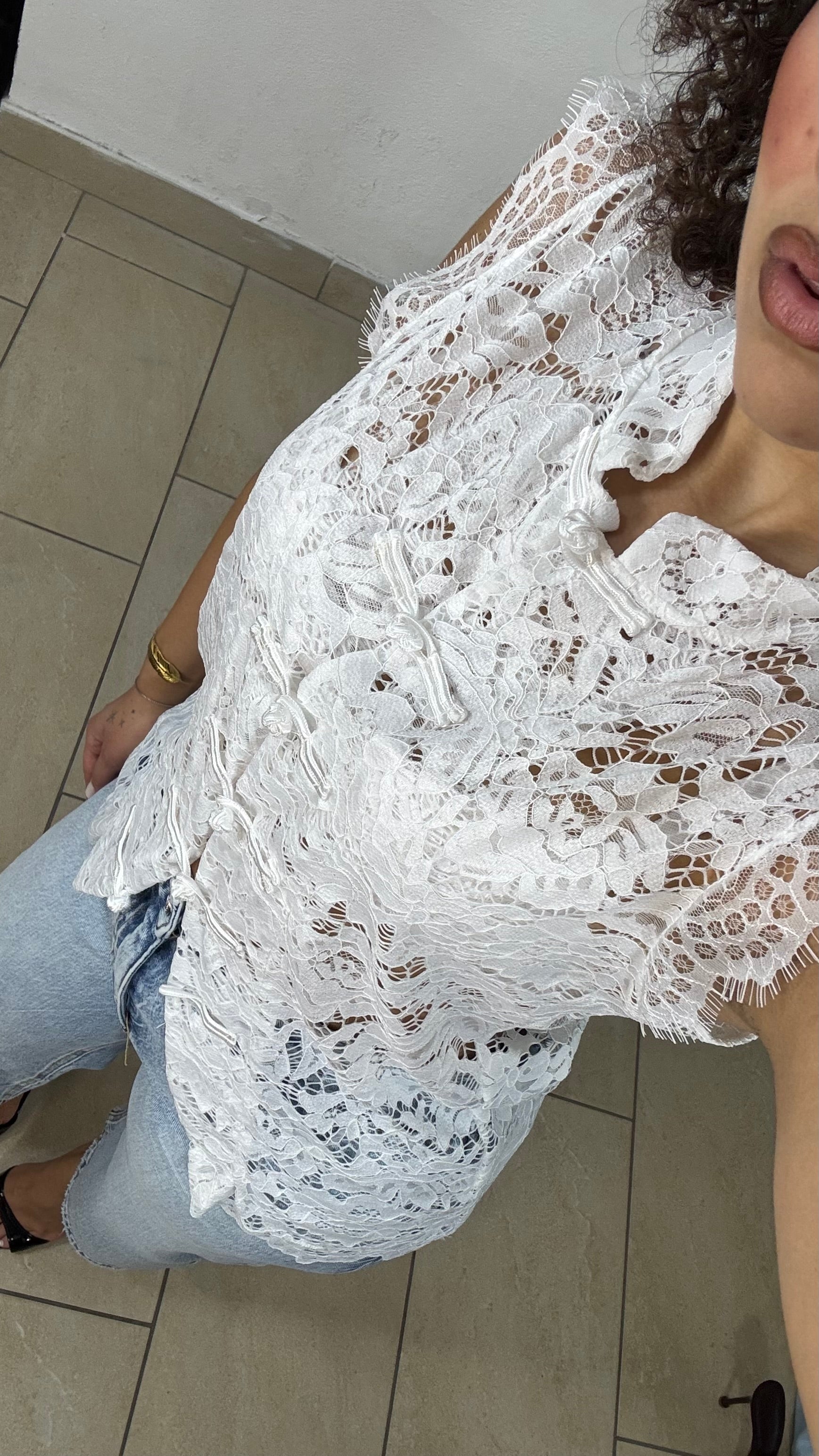 Gilet in Macramé