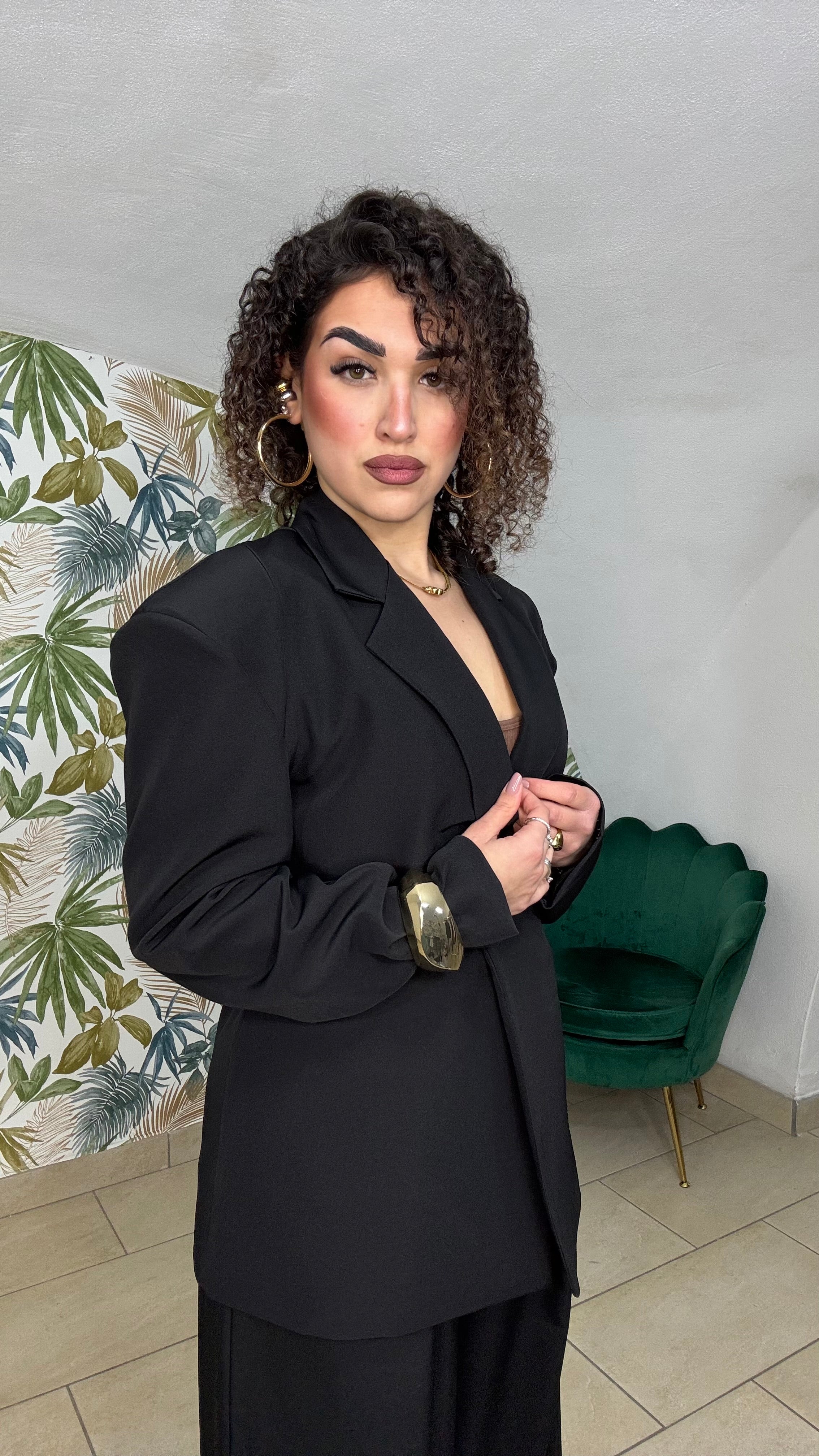 Blazer Spalla Strutturata