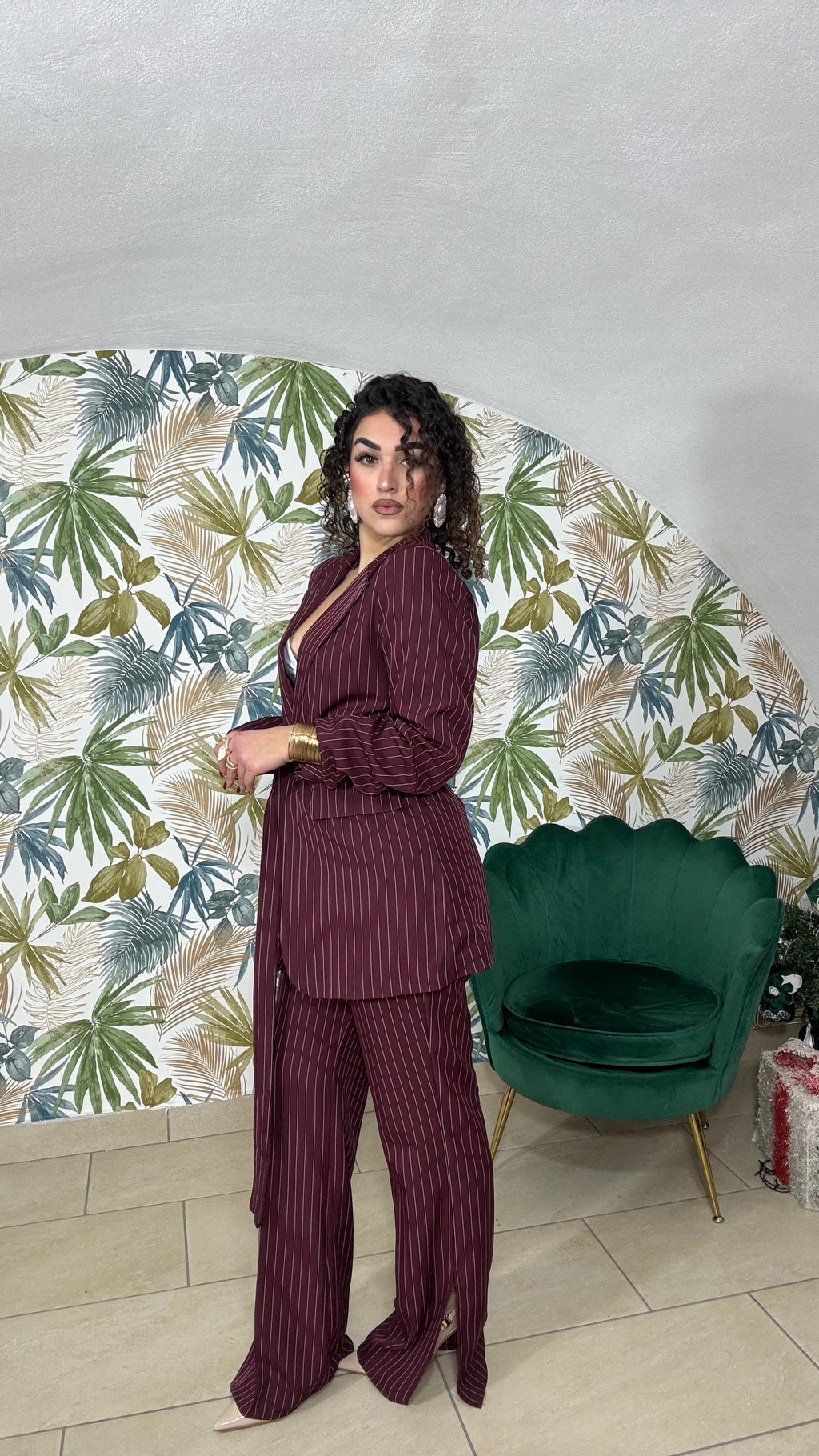 Tailleur Gessato