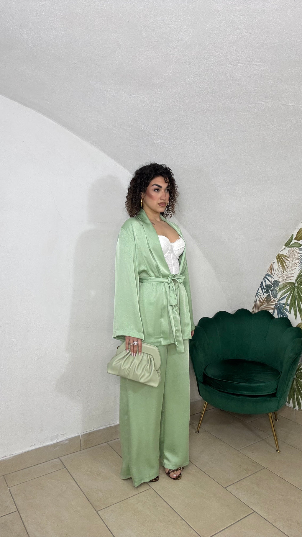 Tailleur Simil Seta