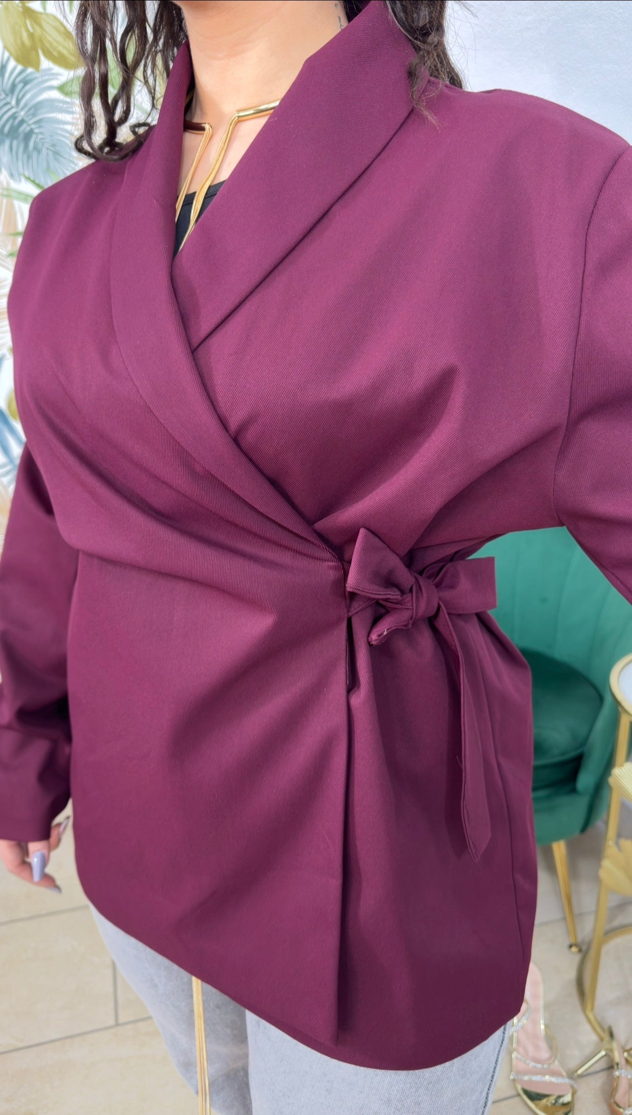Giacca Intreccio Curvy