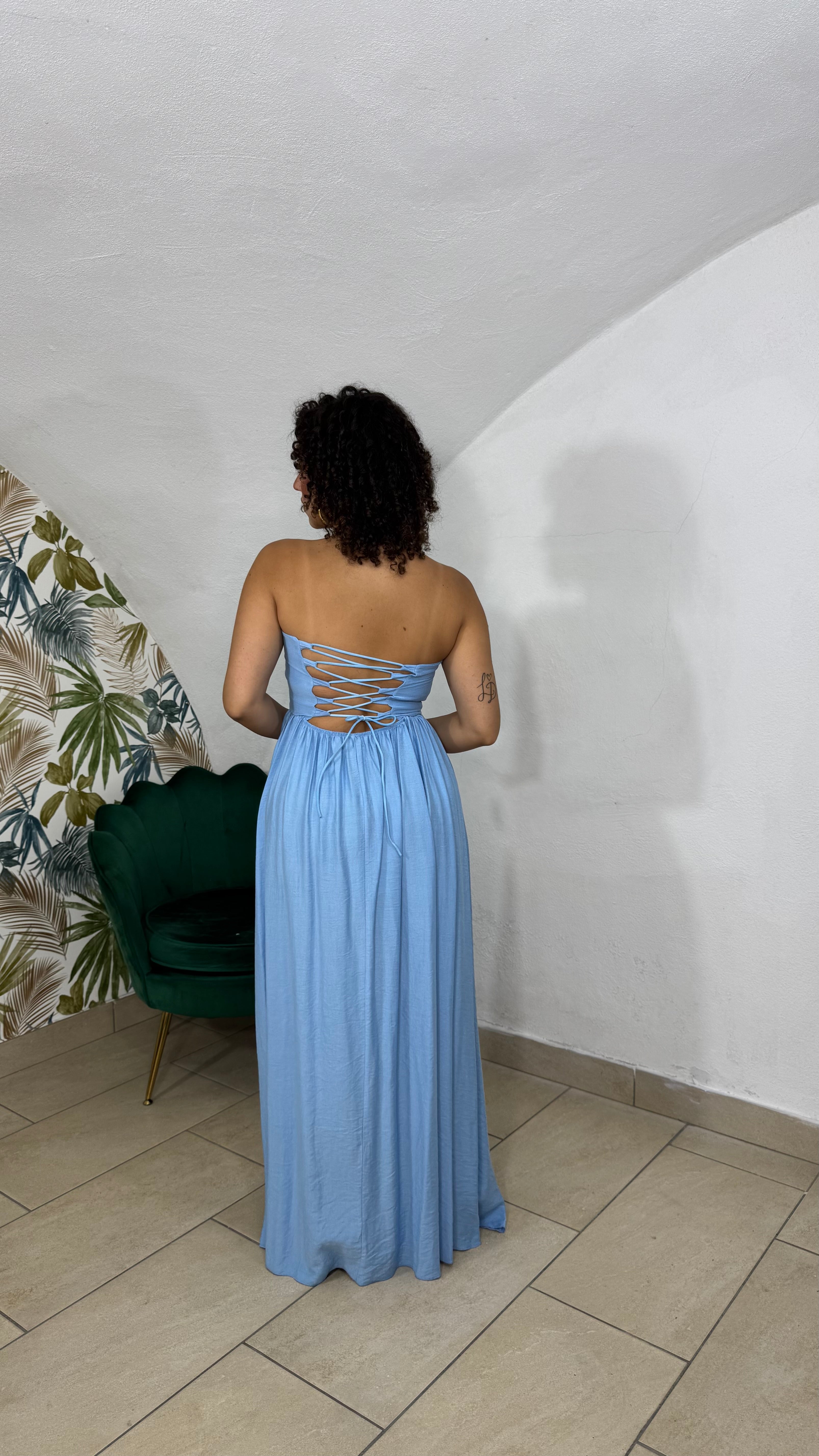 Dress Sara in Lino
