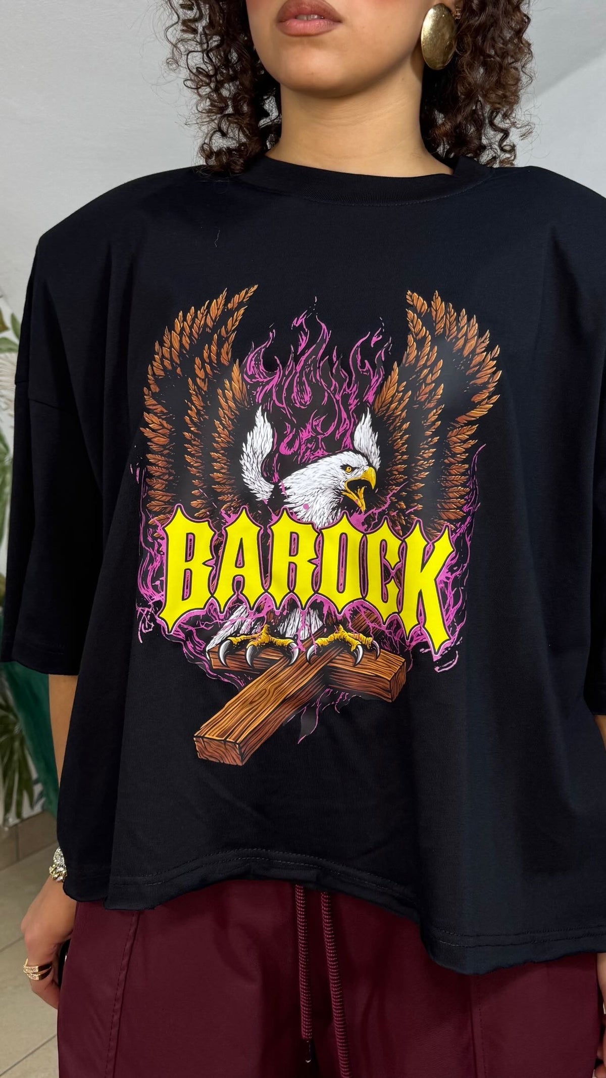 T-shirt Aquila Barock