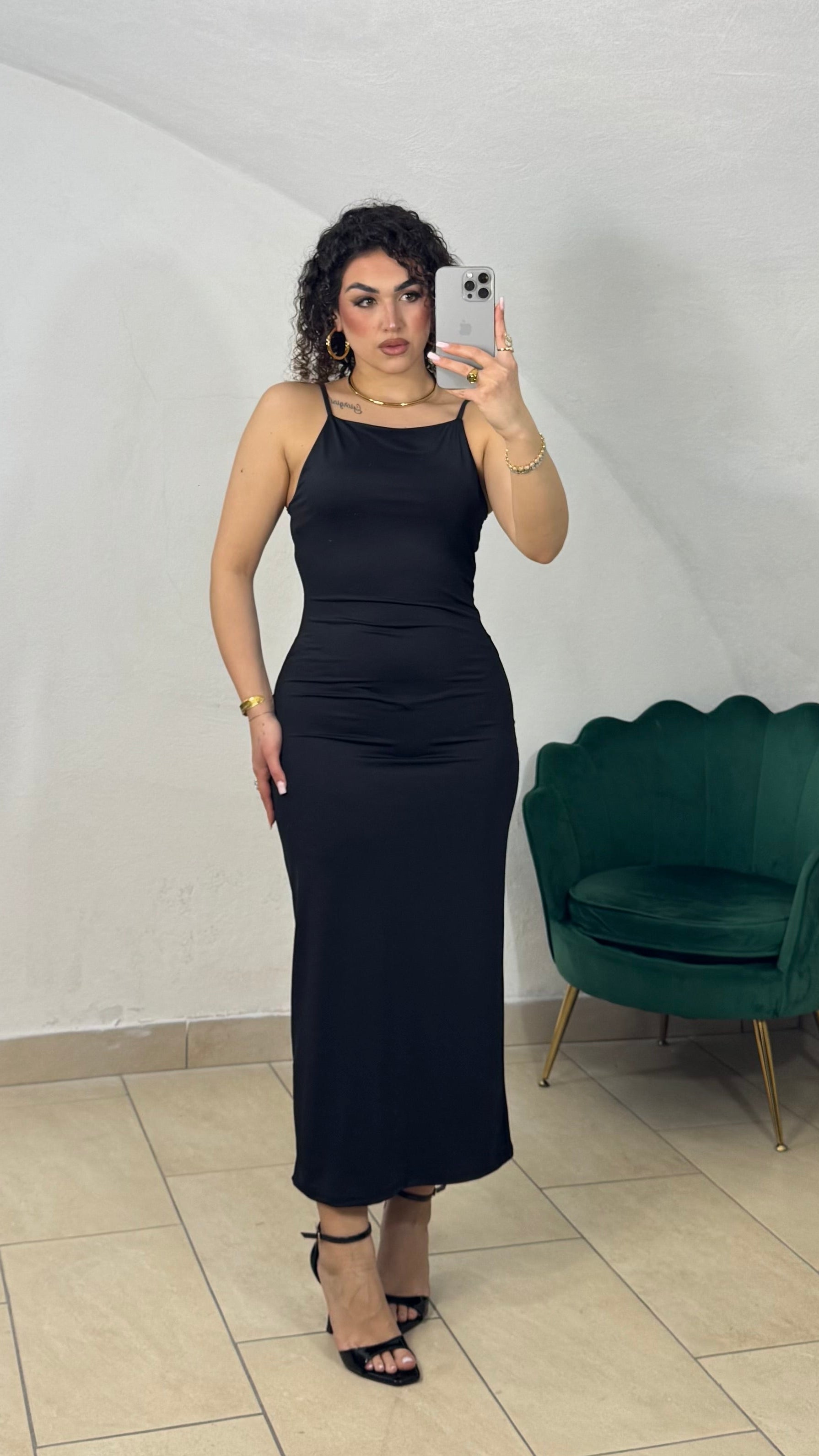 Dress in Lycra Black
