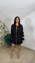 Blazer Dress in Pizzo Curvy