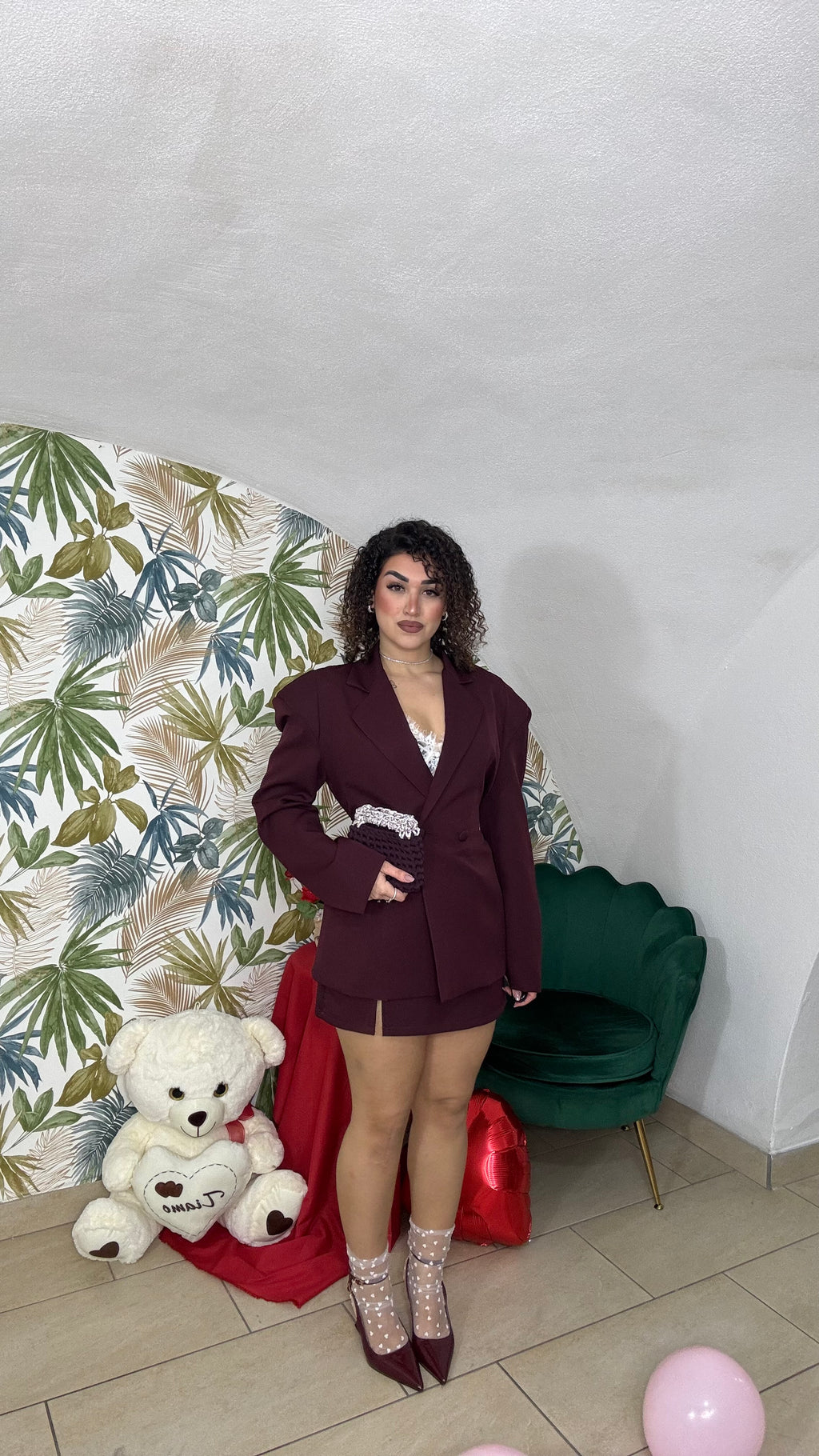 Blazer Spalla Strutturata